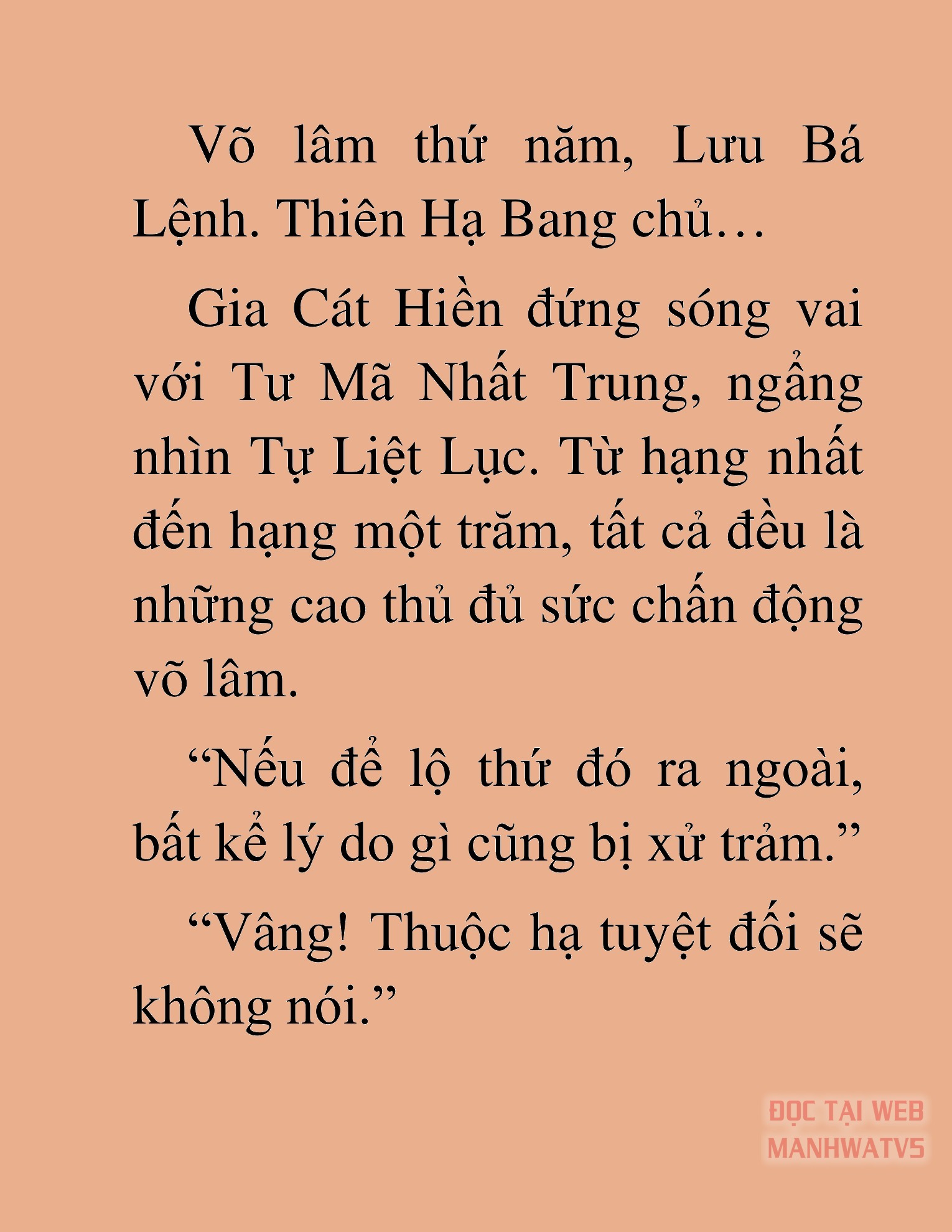 Đọc truyện HAT[novel] Từ Chí Tôn Trở Thành Nhàn Quan - Chap 5