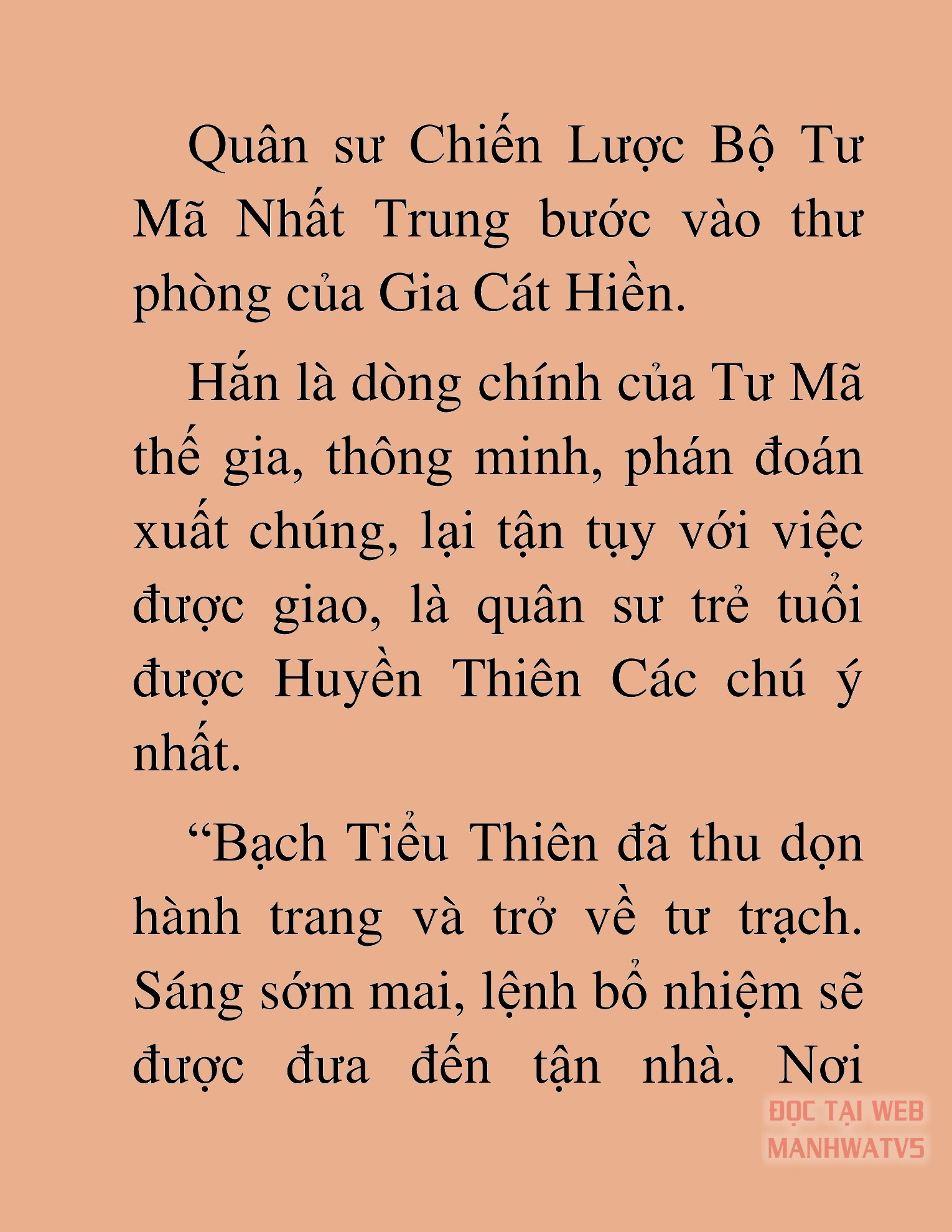 Đọc truyện HAT[novel] Từ Chí Tôn Trở Thành Nhàn Quan - Chap 5