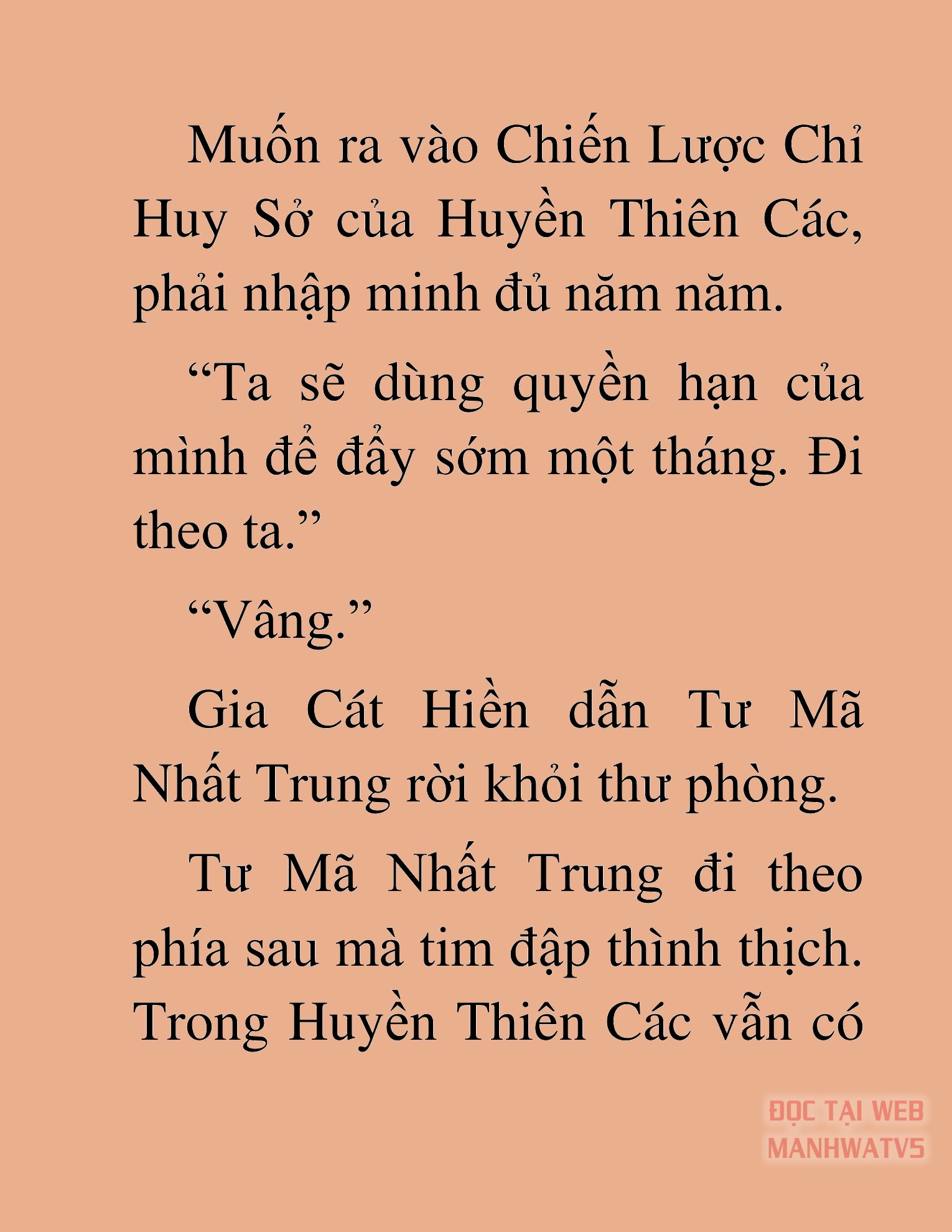 Đọc truyện HAT[novel] Từ Chí Tôn Trở Thành Nhàn Quan - Chap 5