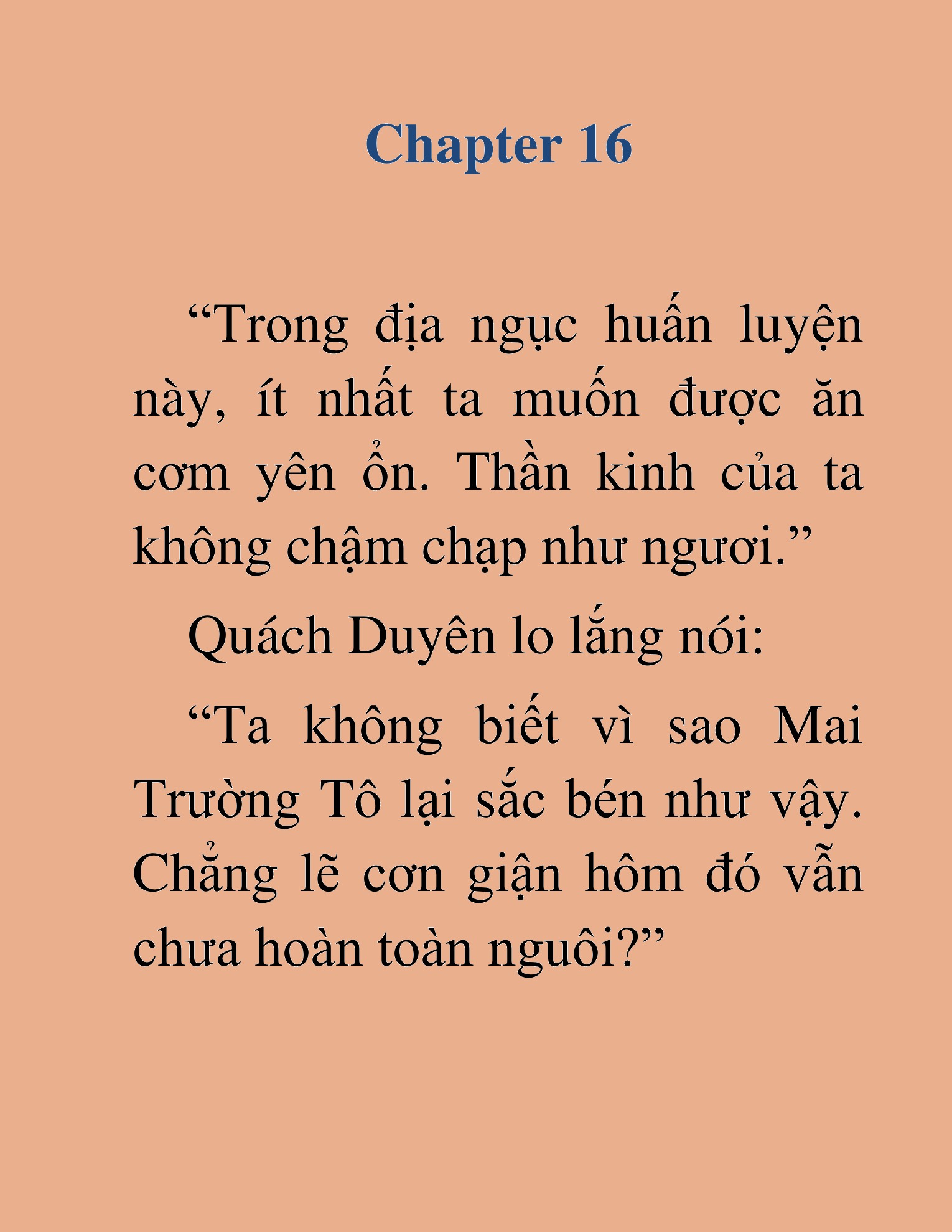 Đọc truyện HAT[novel] Võ Đang Chân Kinh - Chap 16