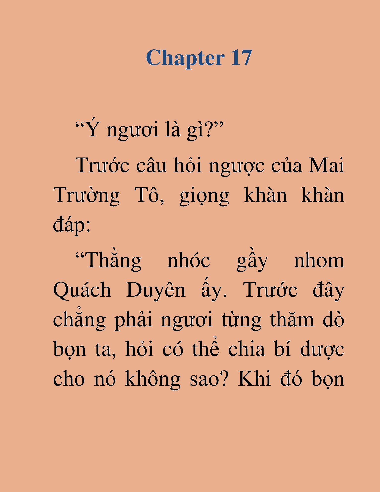 Đọc truyện HAT[novel] Võ Đang Chân Kinh - Chap 17