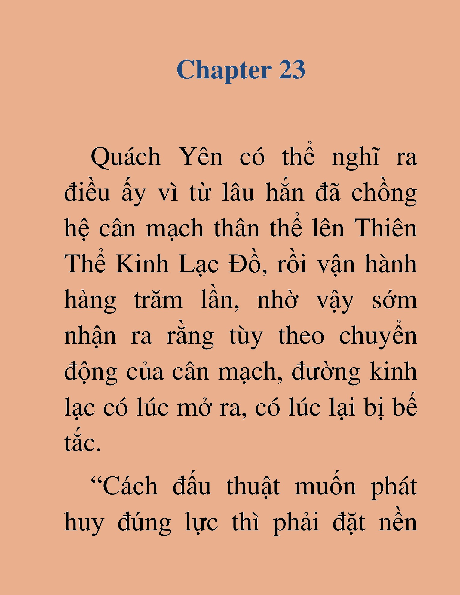 Đọc truyện HAT[novel] Võ Đang Chân Kinh - Chap 23