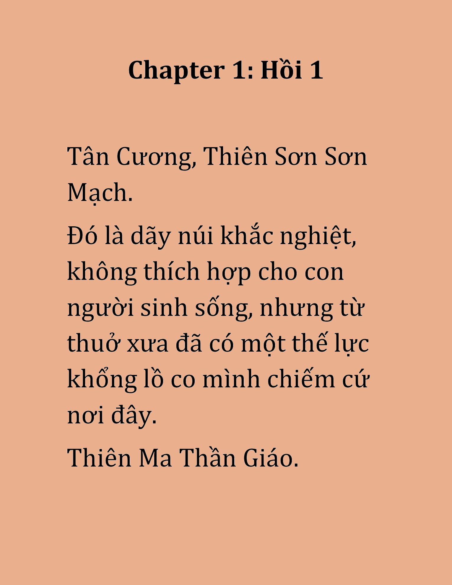 Đọc truyện HAT[NOVEL] Hoa Sơn Thiên Ma - Chap 1