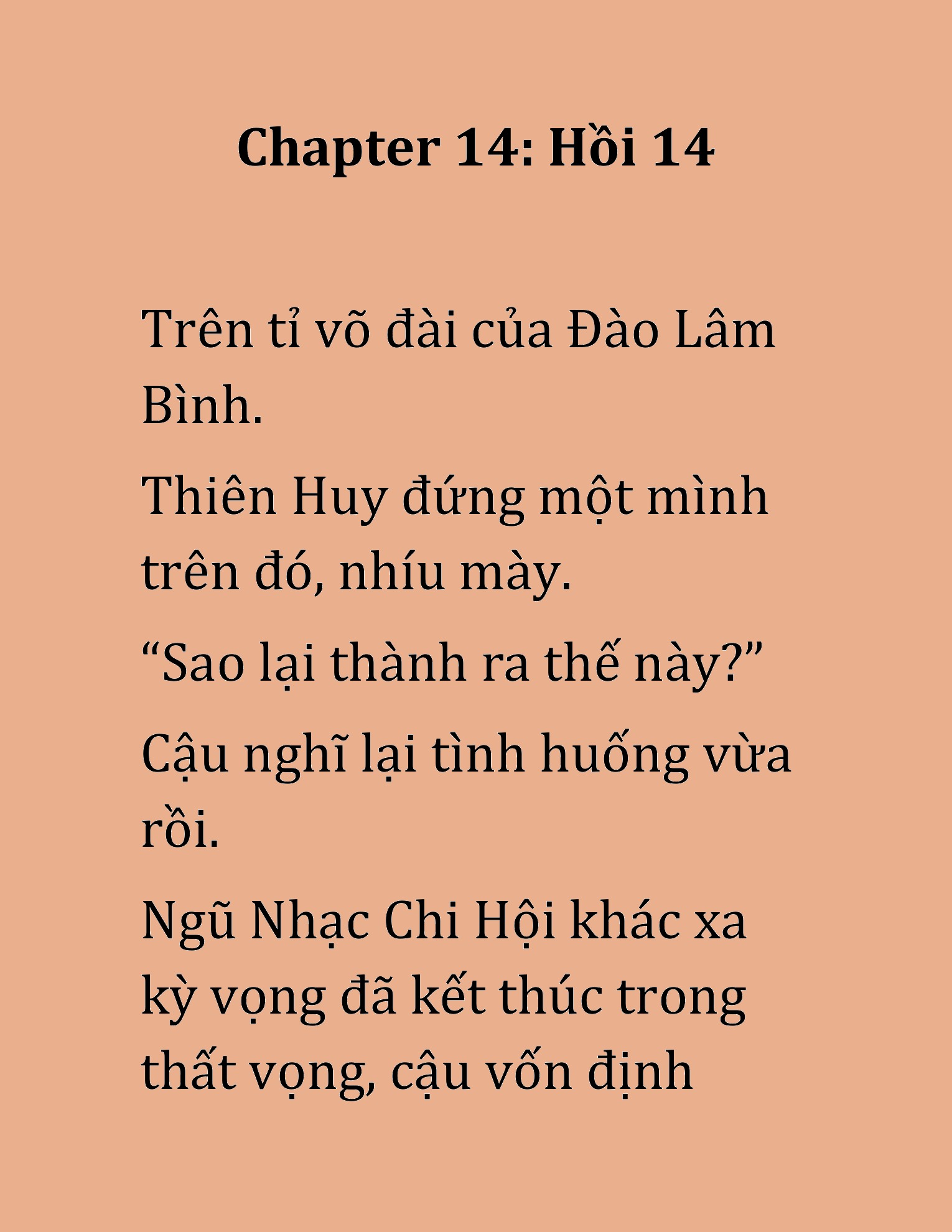 Đọc truyện HAT[NOVEL] Hoa Sơn Thiên Ma - Chap 14