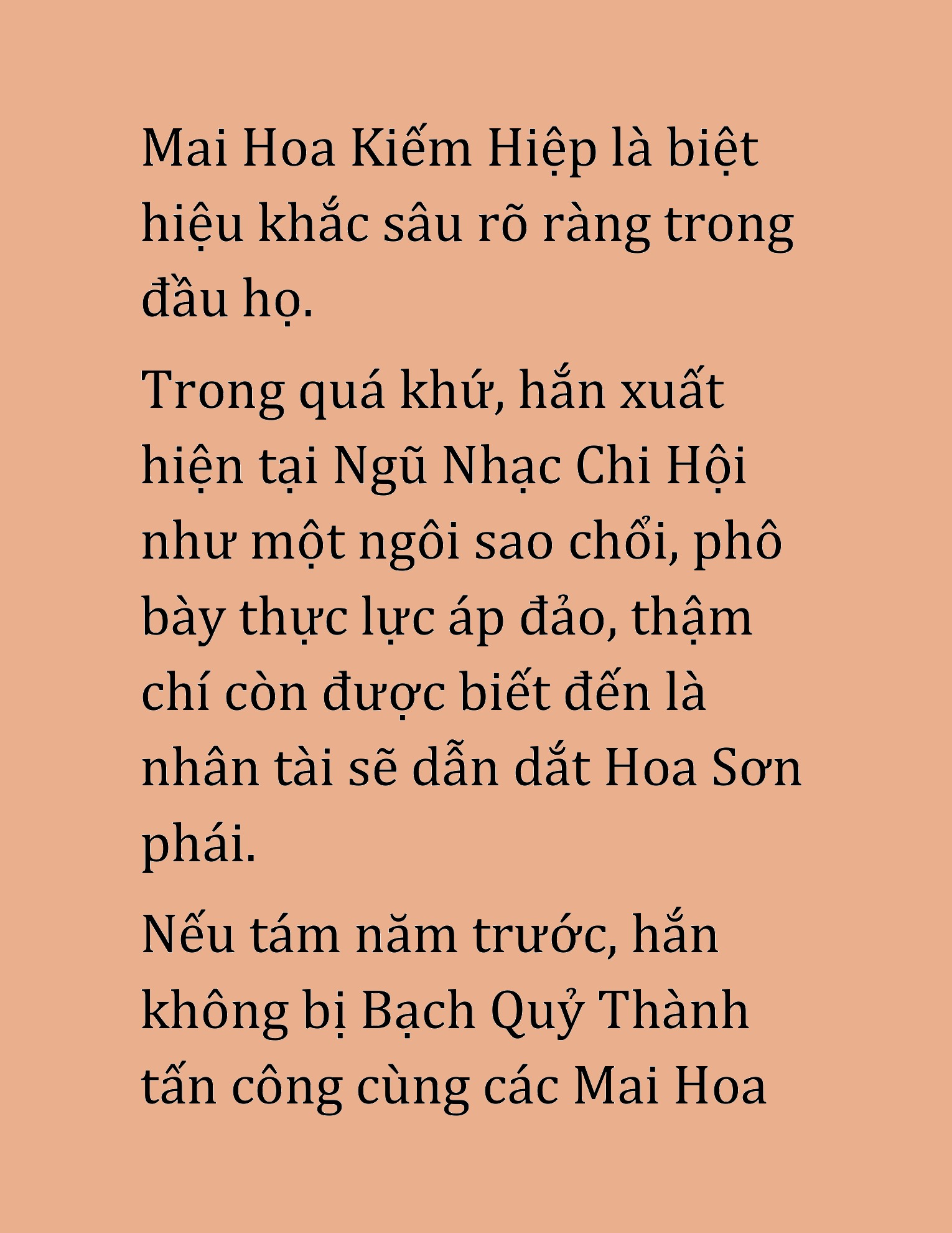 Đọc truyện HAT[NOVEL] Hoa Sơn Thiên Ma - Chap 14