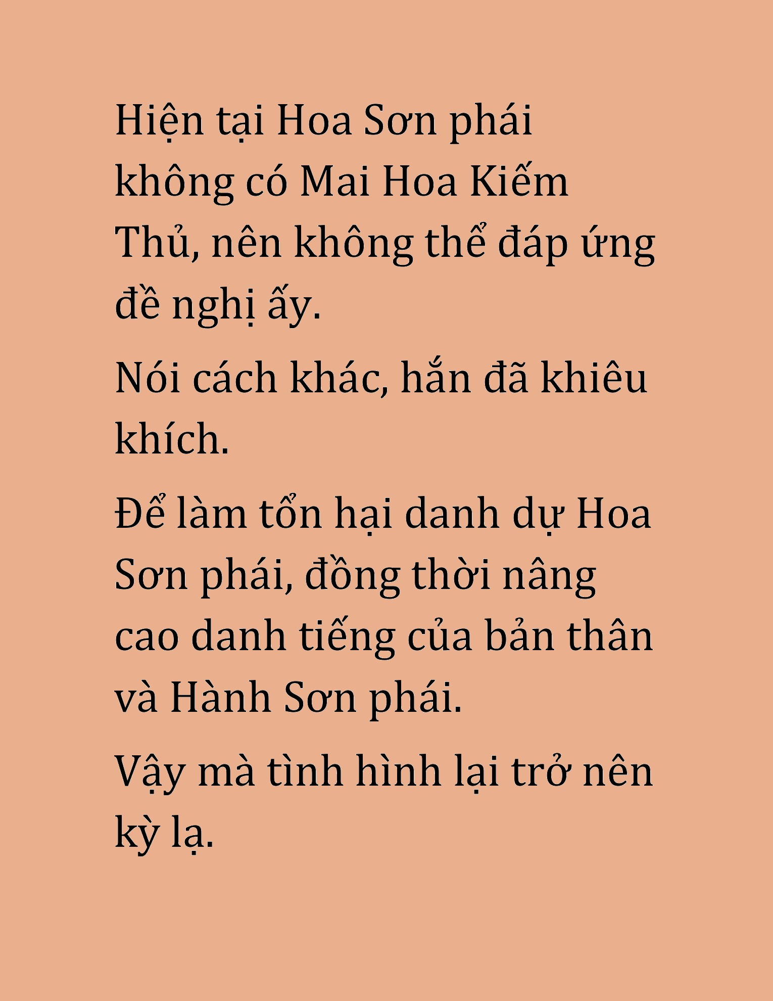 Đọc truyện HAT[NOVEL] Hoa Sơn Thiên Ma - Chap 14