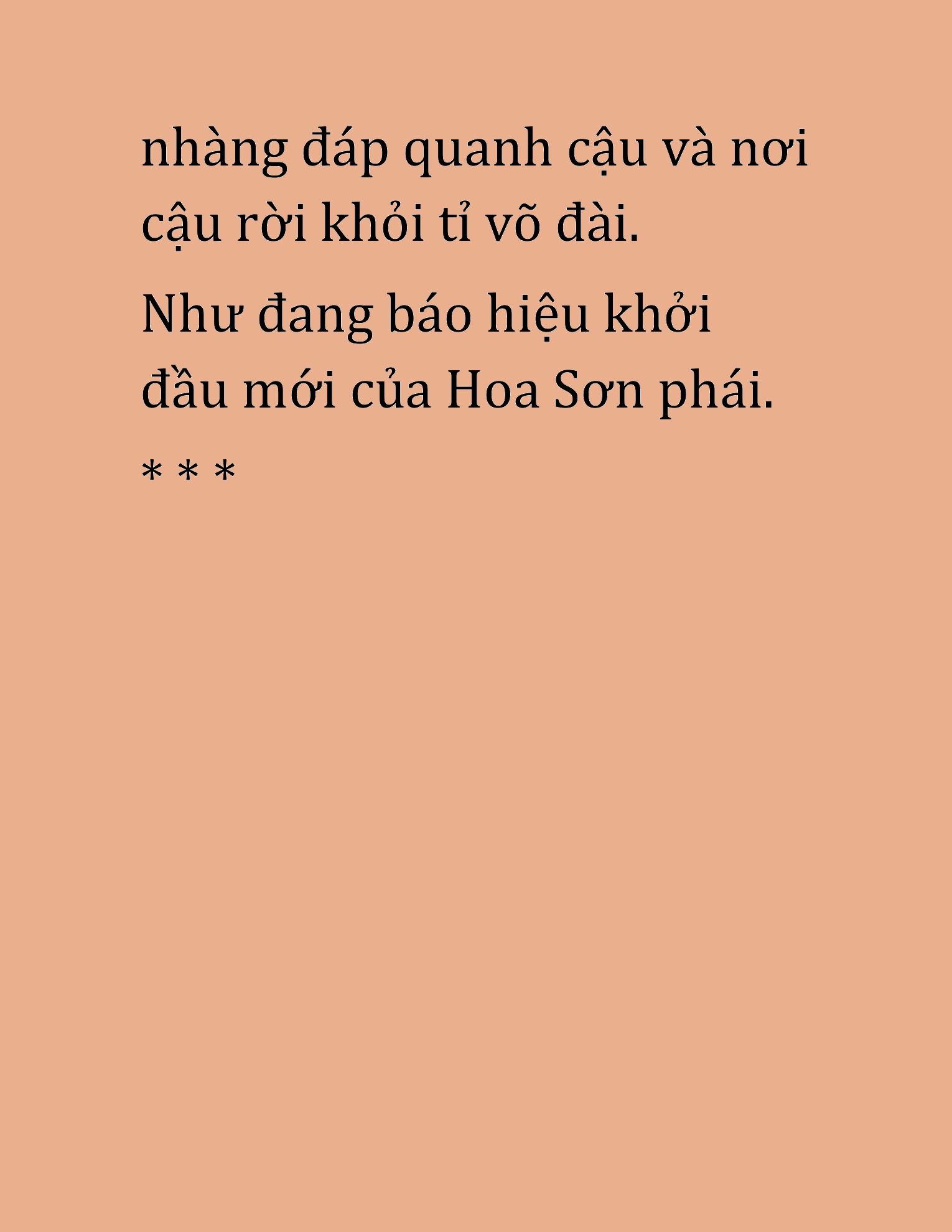 Đọc truyện HAT[NOVEL] Hoa Sơn Thiên Ma - Chap 15