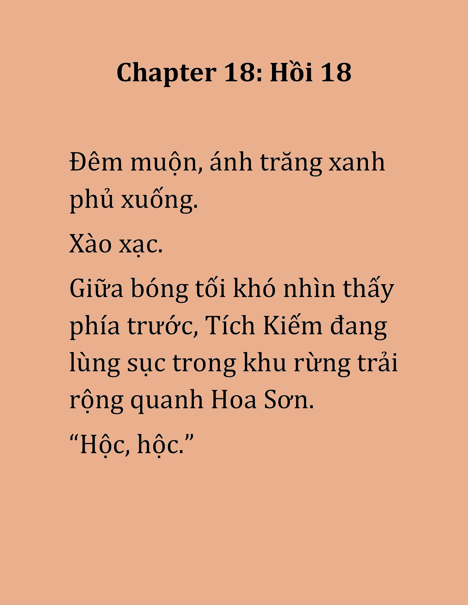 Đọc truyện HAT[NOVEL] Hoa Sơn Thiên Ma - Chap 18