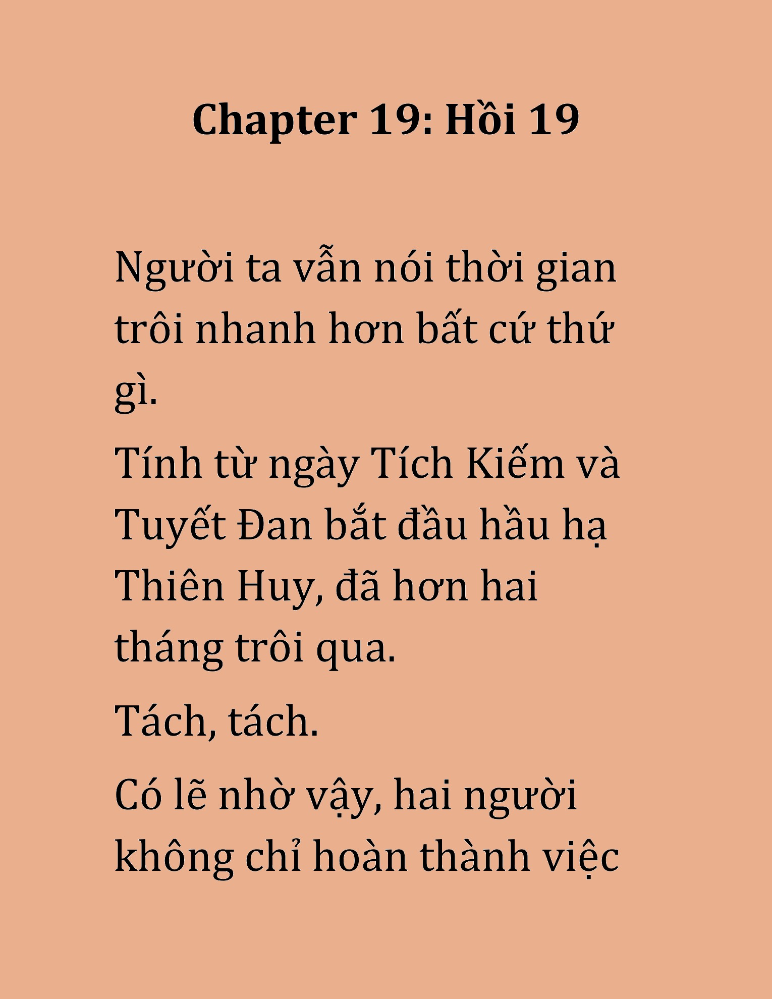 Đọc truyện HAT[NOVEL] Hoa Sơn Thiên Ma - Chap 19