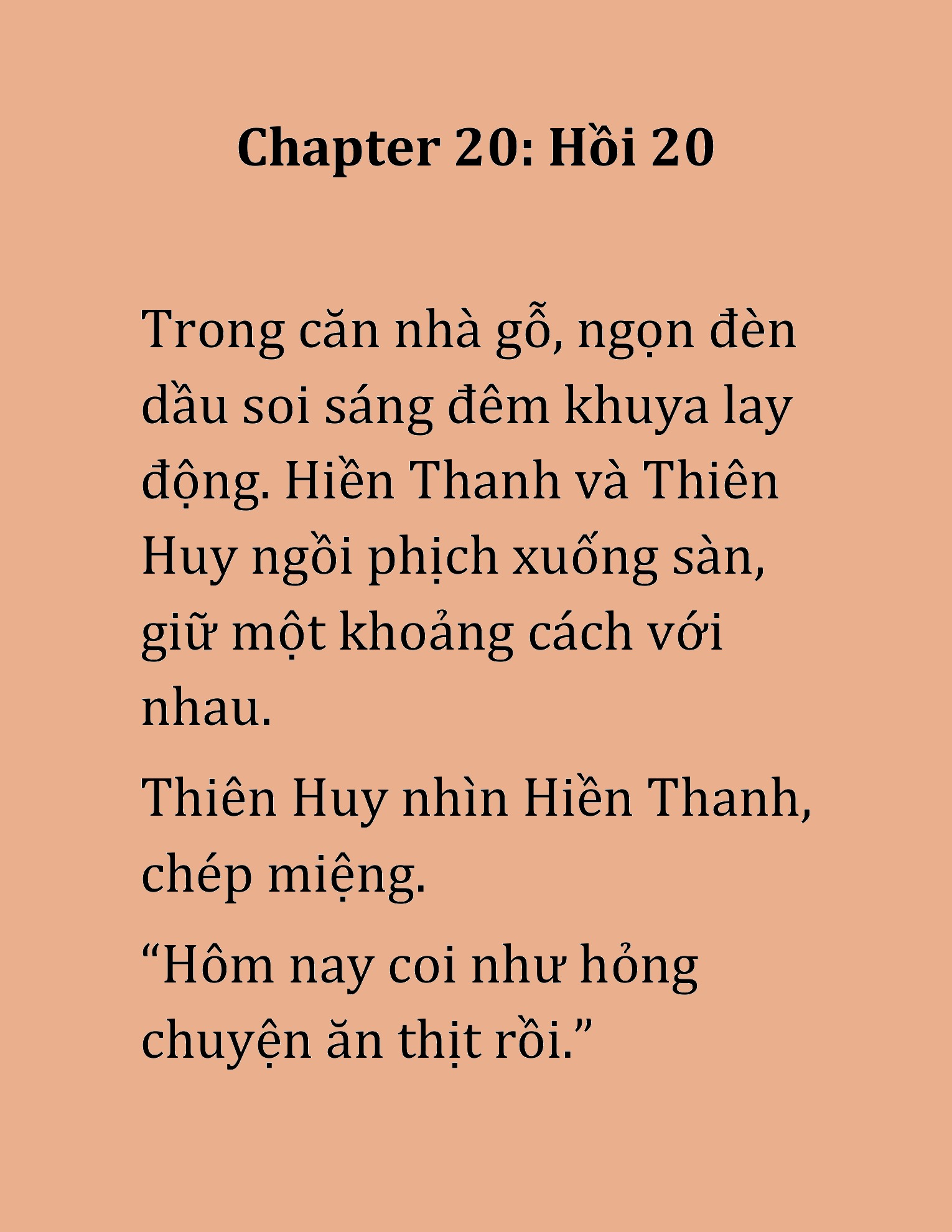 Đọc truyện HAT[NOVEL] Hoa Sơn Thiên Ma - Chap 20