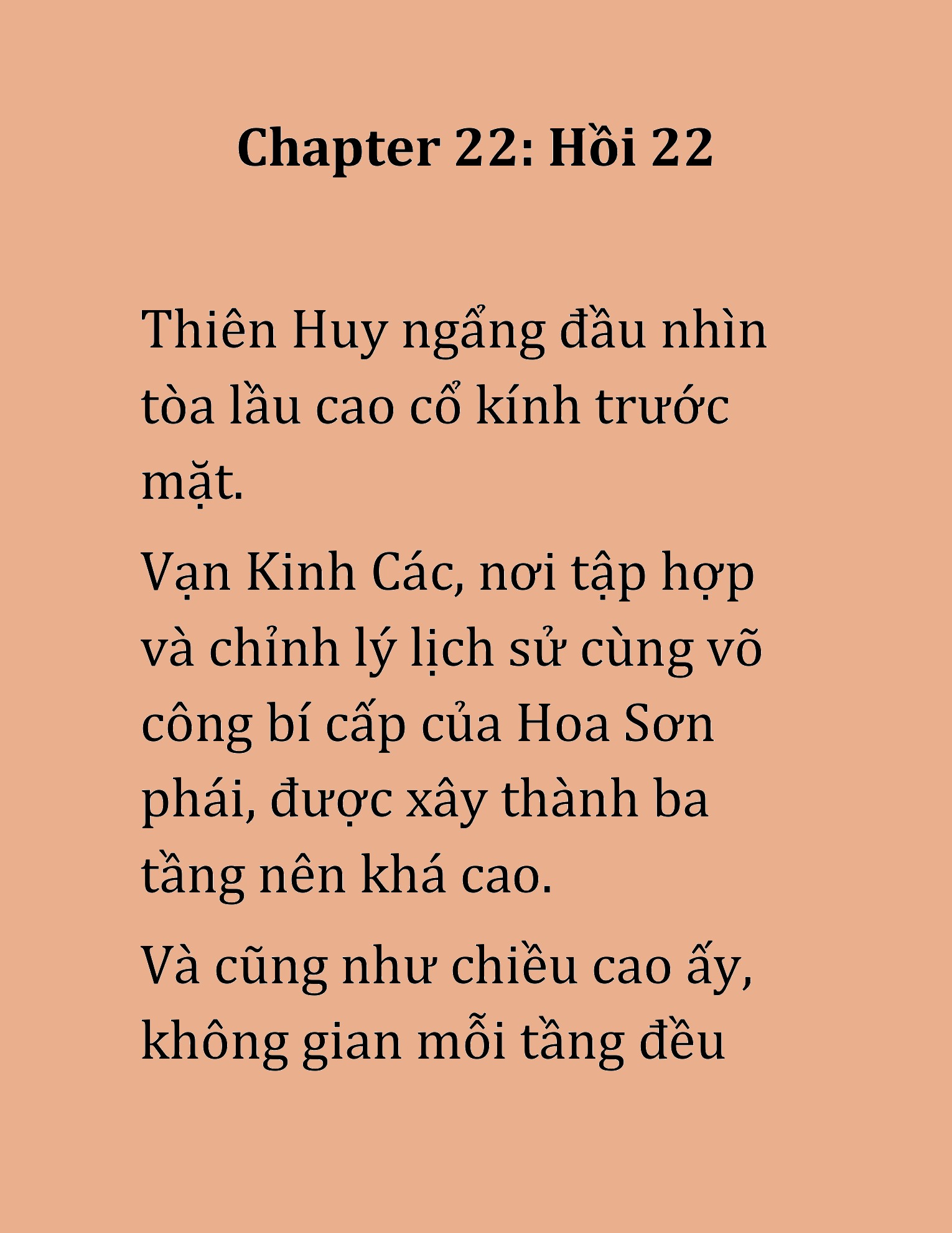 Đọc truyện HAT[NOVEL] Hoa Sơn Thiên Ma - Chap 22