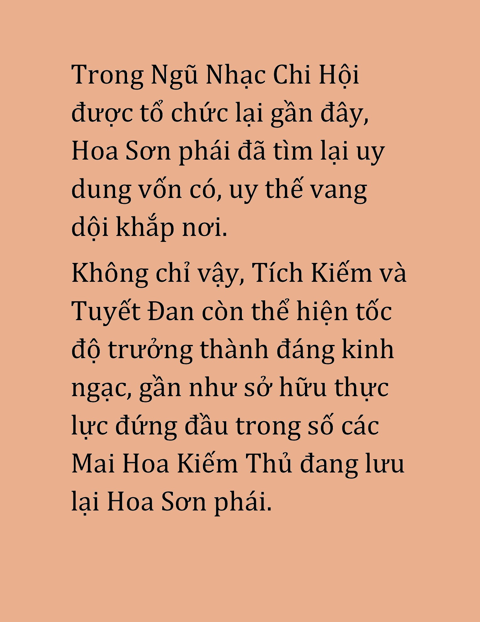Đọc truyện HAT[NOVEL] Hoa Sơn Thiên Ma - Chap 24