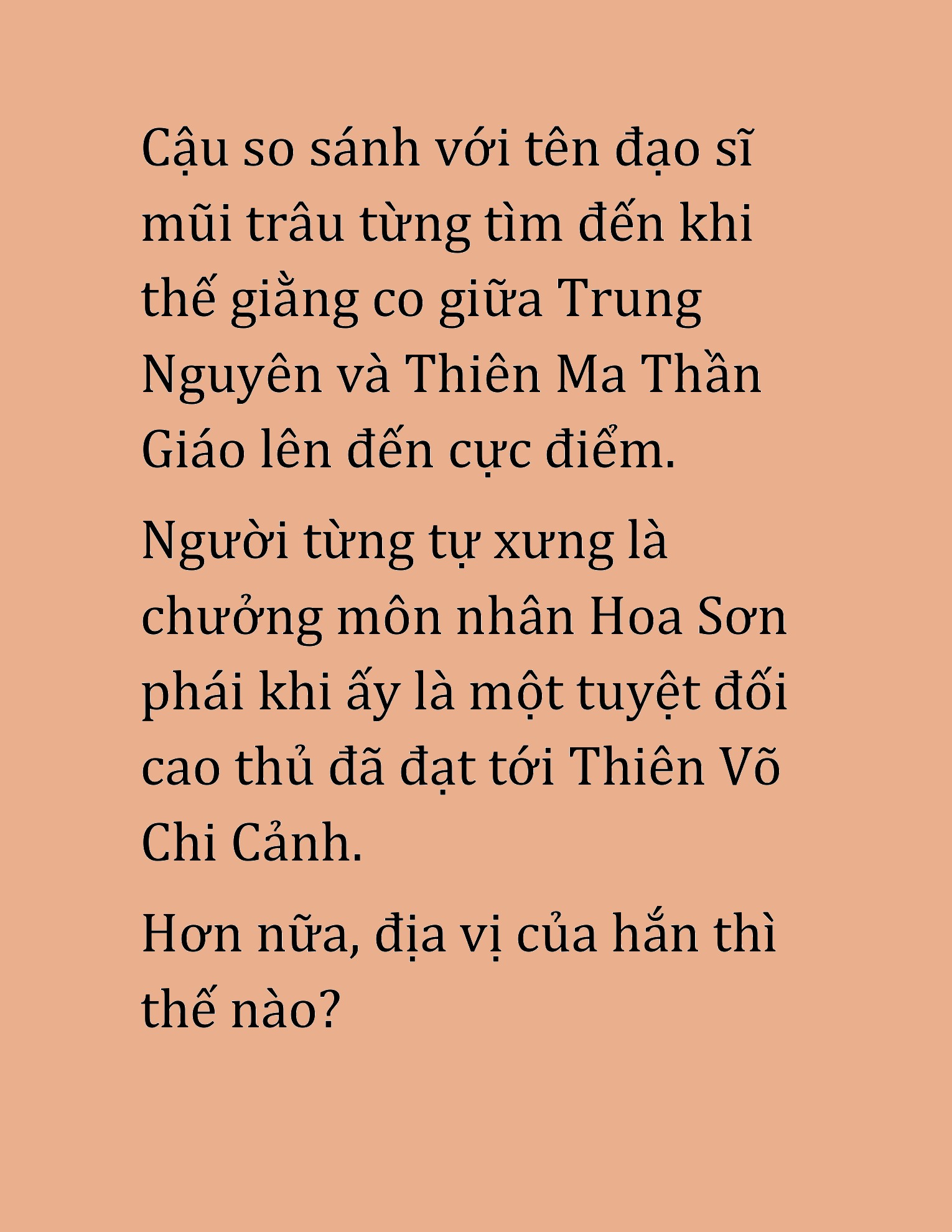 Đọc truyện HAT[NOVEL] Hoa Sơn Thiên Ma - Chap 3