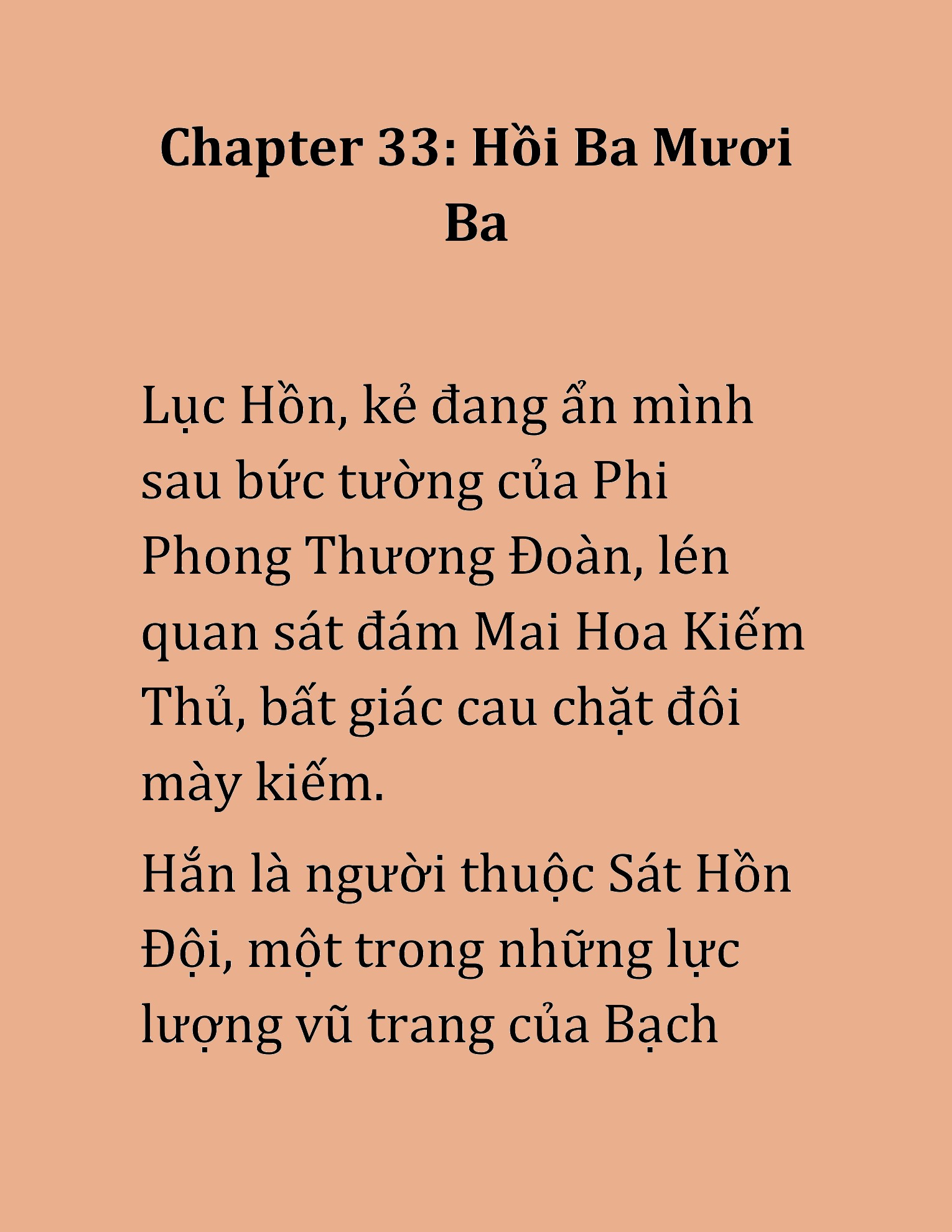 Đọc truyện HAT[NOVEL] Hoa Sơn Thiên Ma - Chap 33
