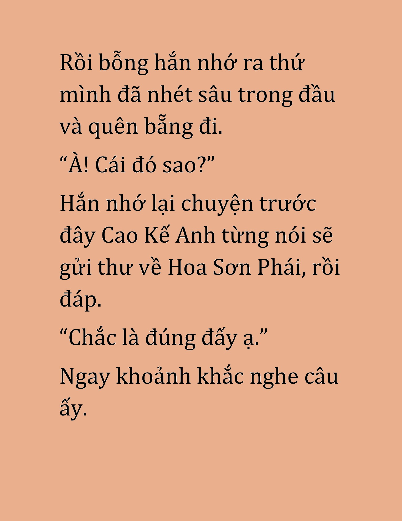 Đọc truyện HAT[NOVEL] Hoa Sơn Thiên Ma - Chap 38