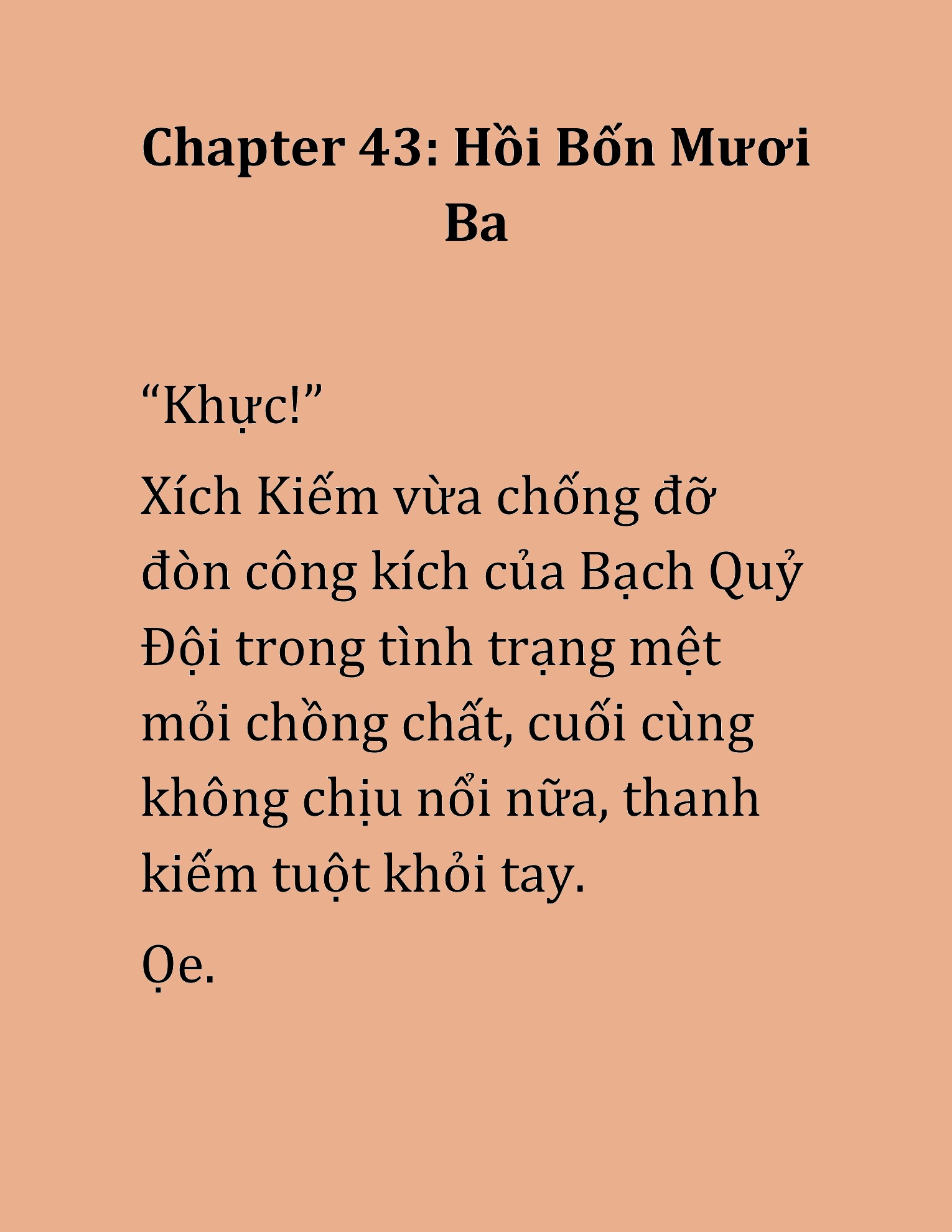 Đọc truyện HAT[NOVEL] Hoa Sơn Thiên Ma - Chap 43