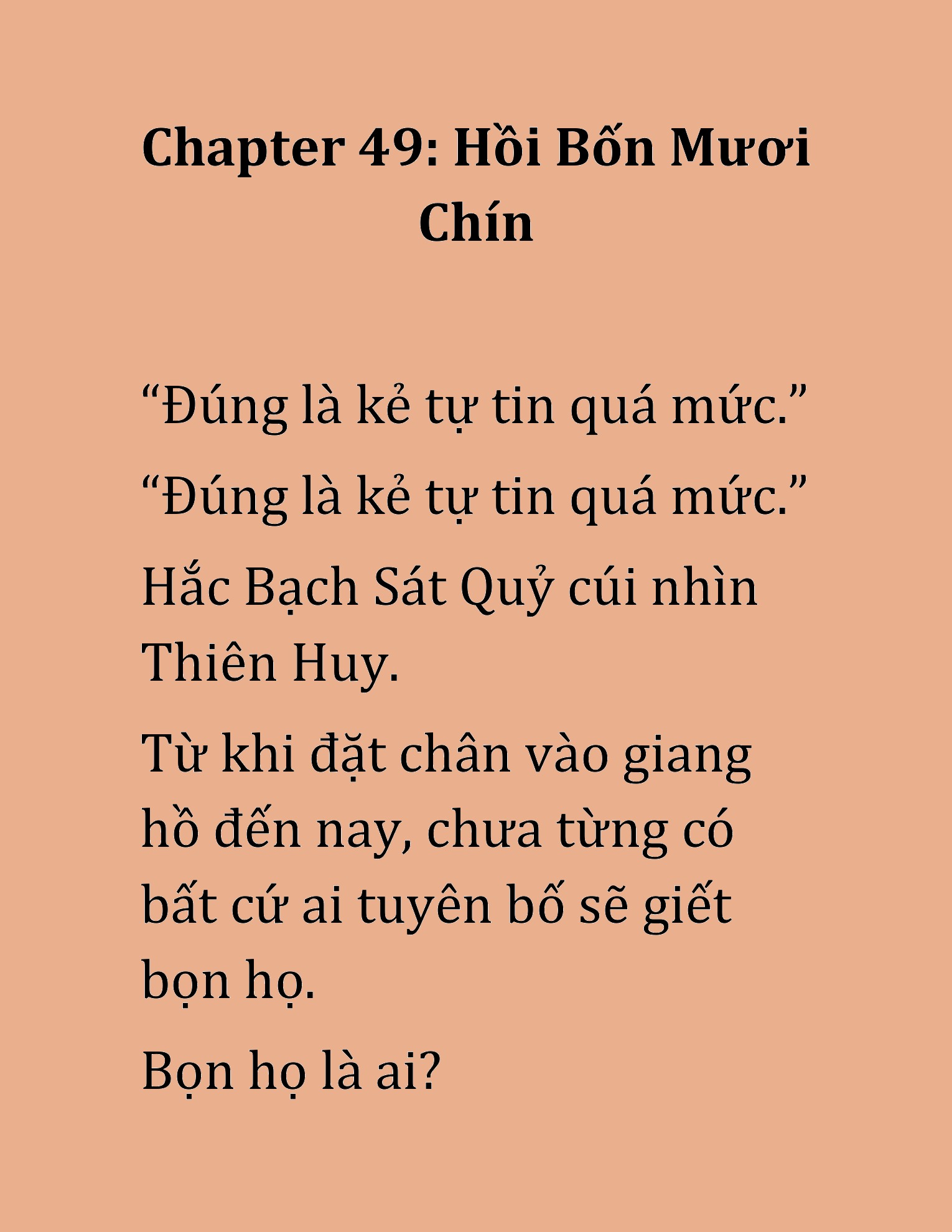 Đọc truyện HAT[NOVEL] Hoa Sơn Thiên Ma - Chap 49