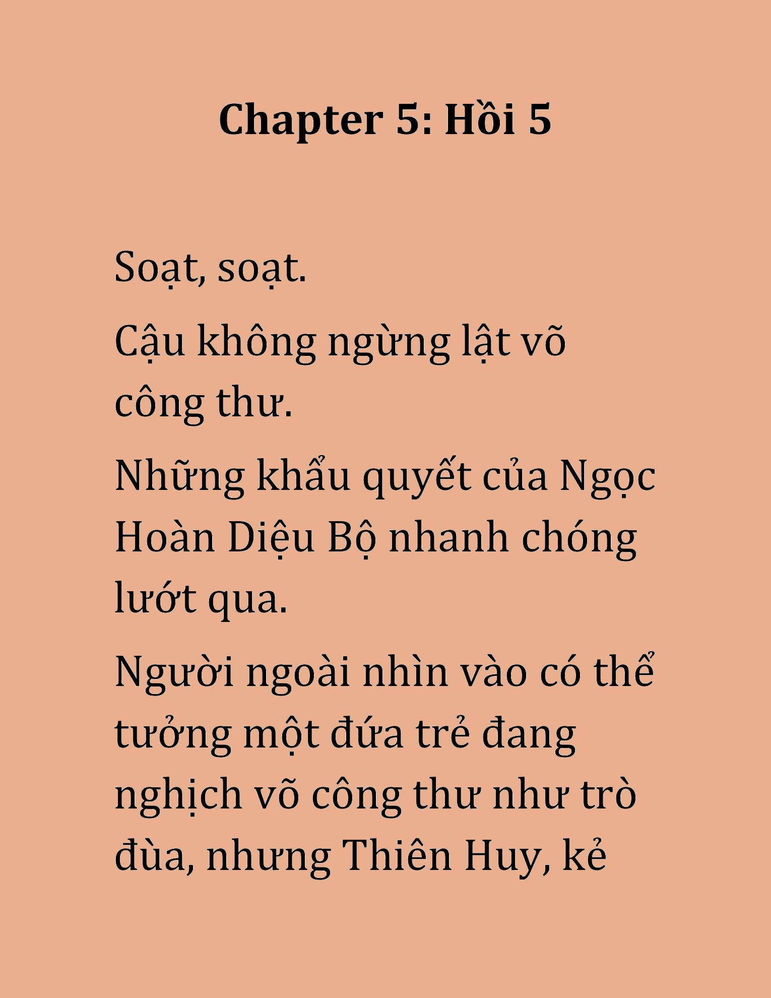 Đọc truyện HAT[NOVEL] Hoa Sơn Thiên Ma - Chap 5