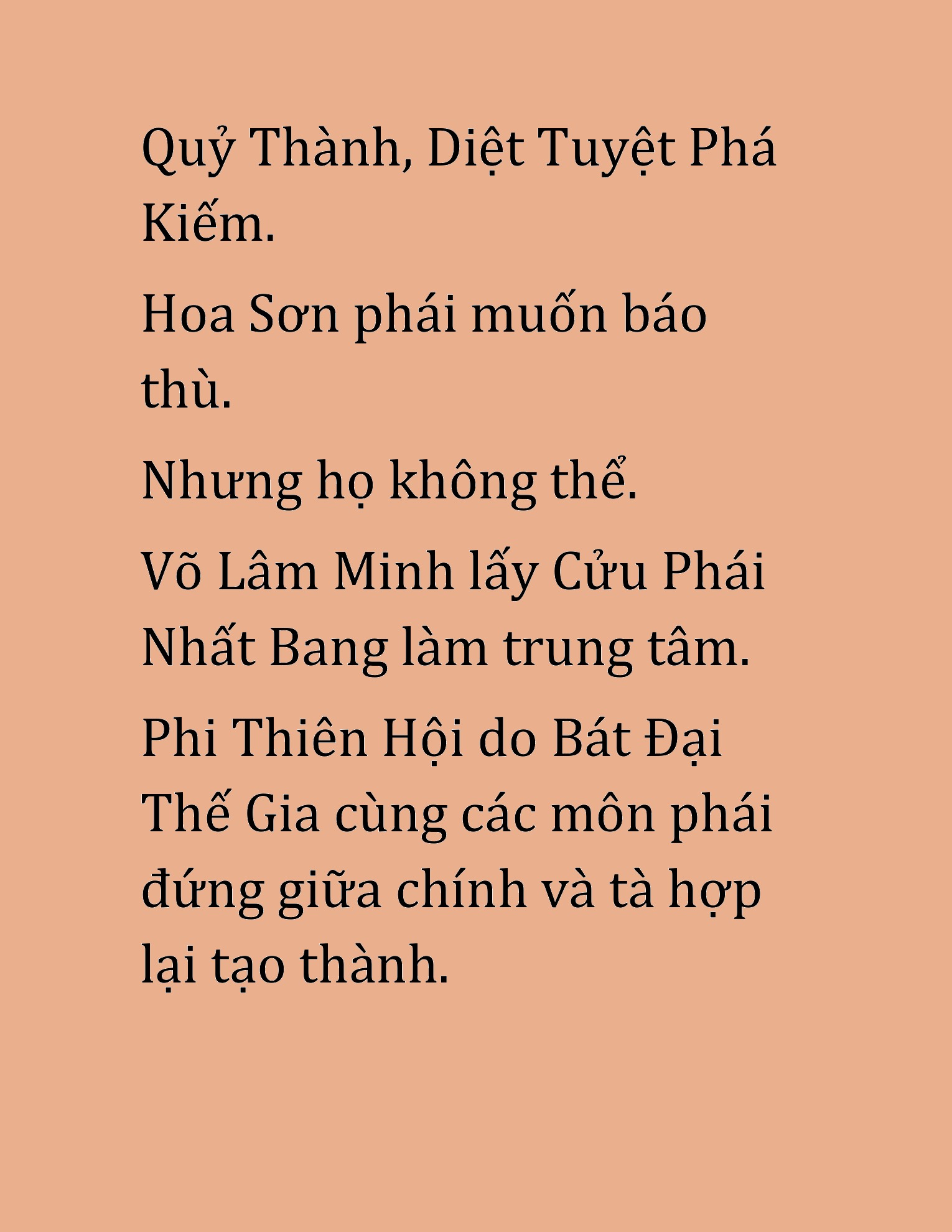 Đọc truyện HAT[NOVEL] Hoa Sơn Thiên Ma - Chap 5