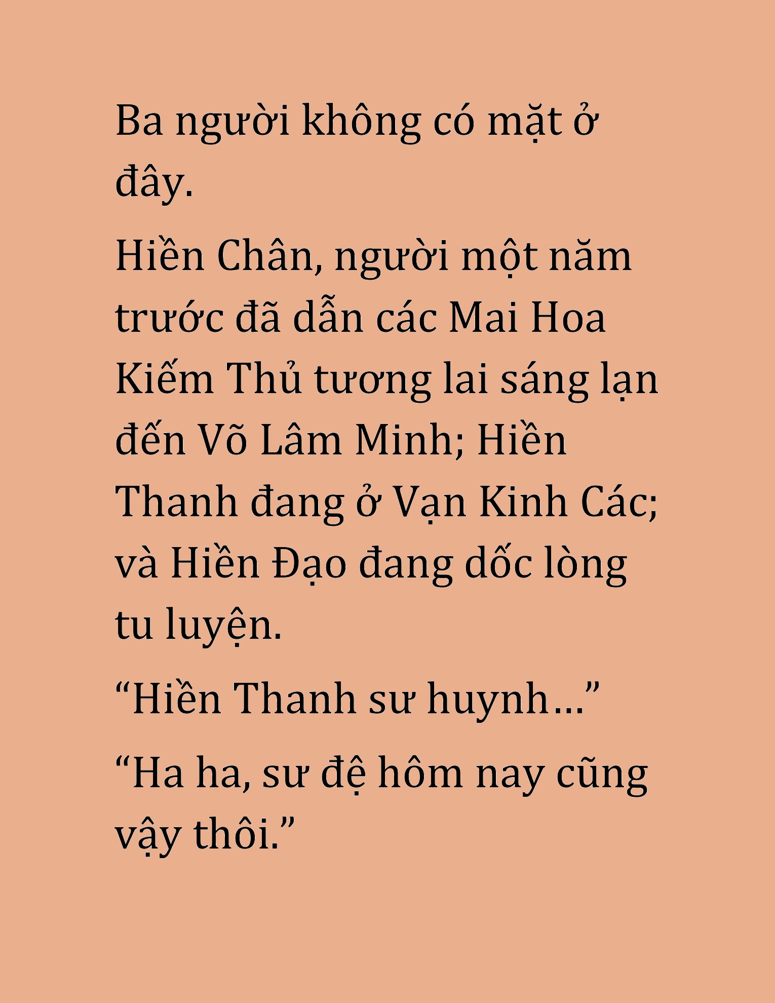 Đọc truyện HAT[NOVEL] Hoa Sơn Thiên Ma - Chap 6