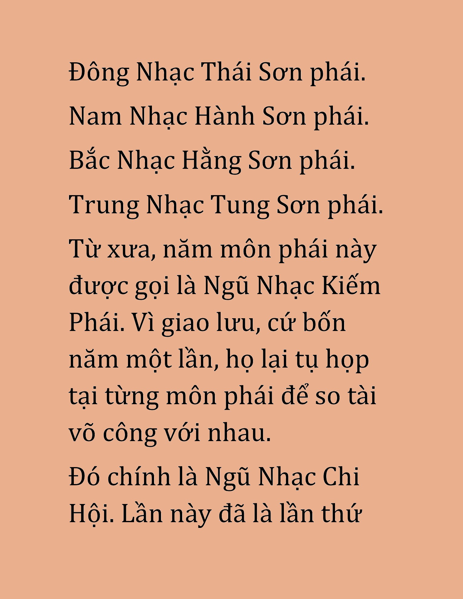 Đọc truyện HAT[NOVEL] Hoa Sơn Thiên Ma - Chap 6