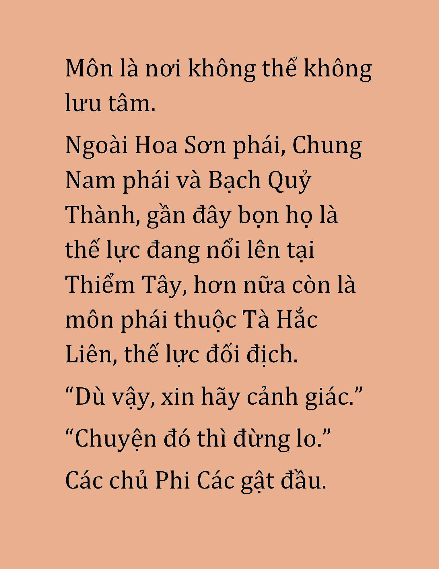 Đọc truyện HAT[NOVEL] Hoa Sơn Thiên Ma - Chap 6