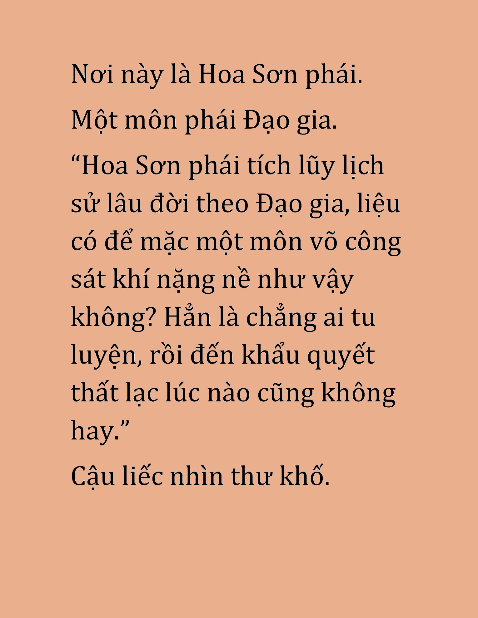Đọc truyện HAT[NOVEL] Hoa Sơn Thiên Ma - Chap 7