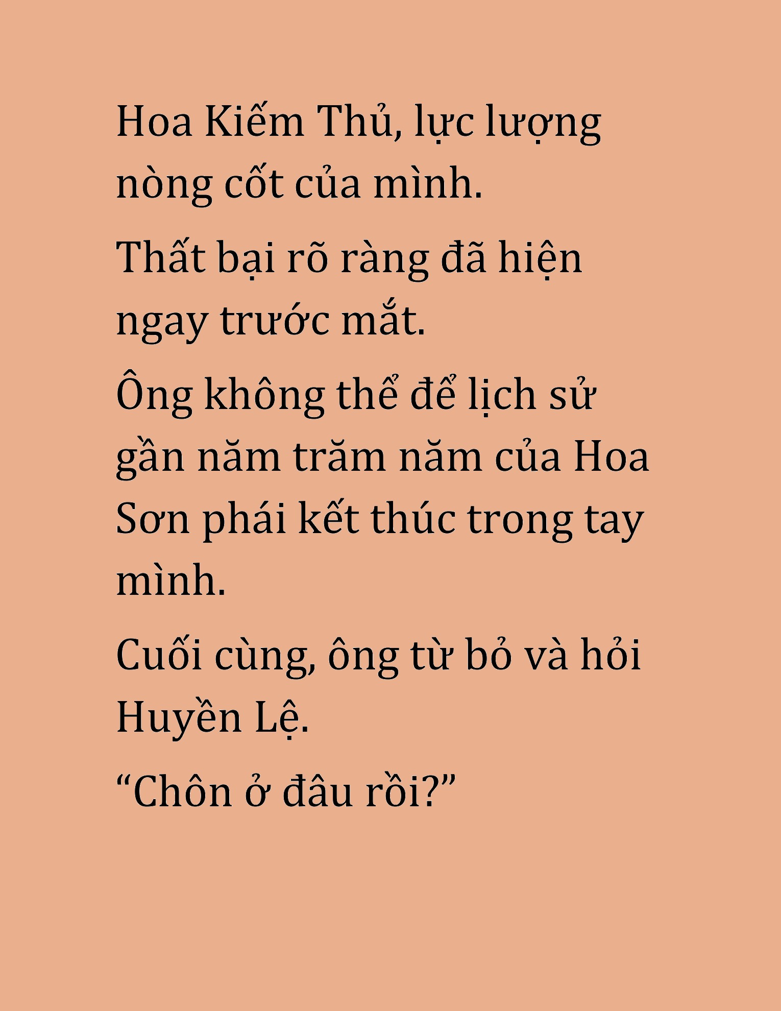Đọc truyện HAT[NOVEL] Hoa Sơn Thiên Ma - Chap 8