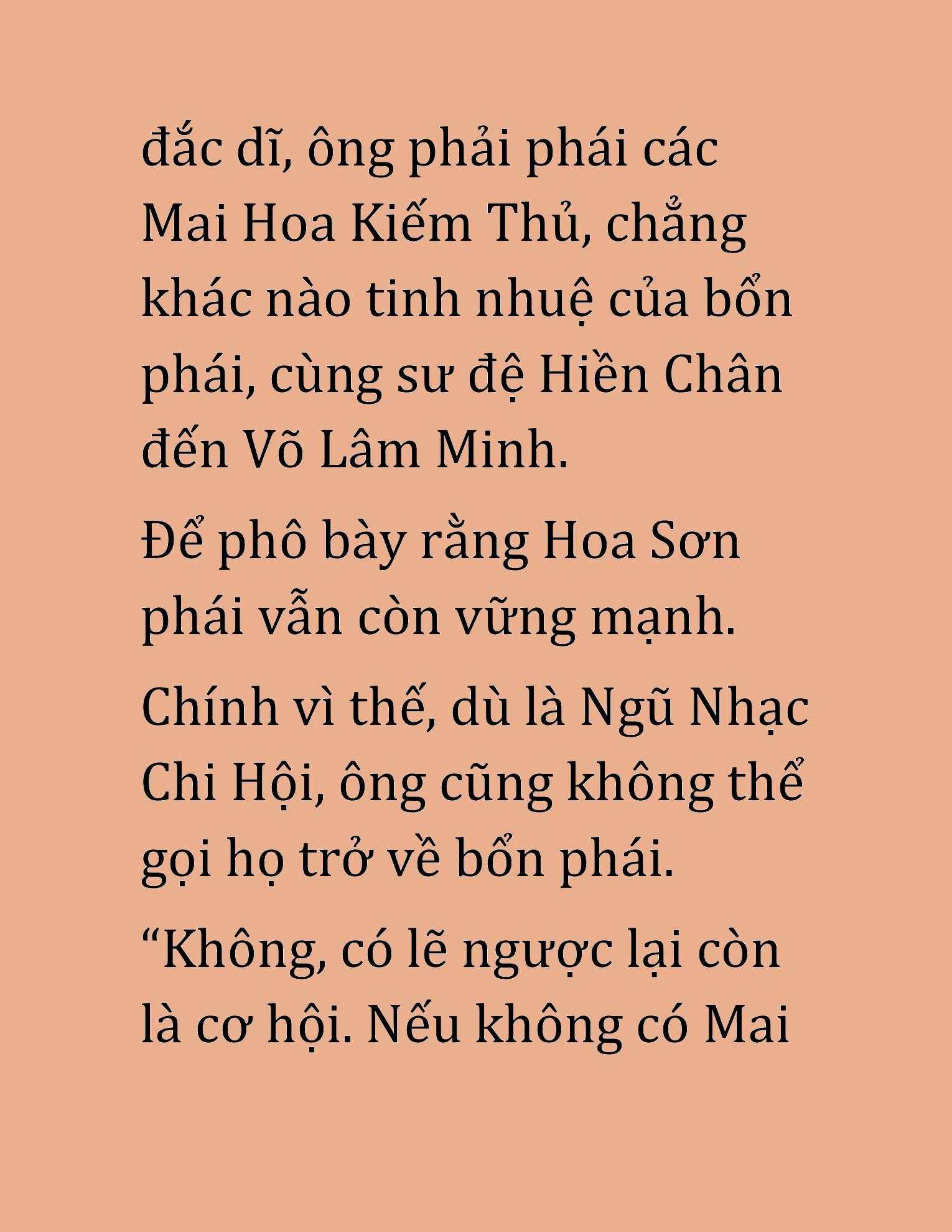 Đọc truyện HAT[NOVEL] Hoa Sơn Thiên Ma - Chap 9