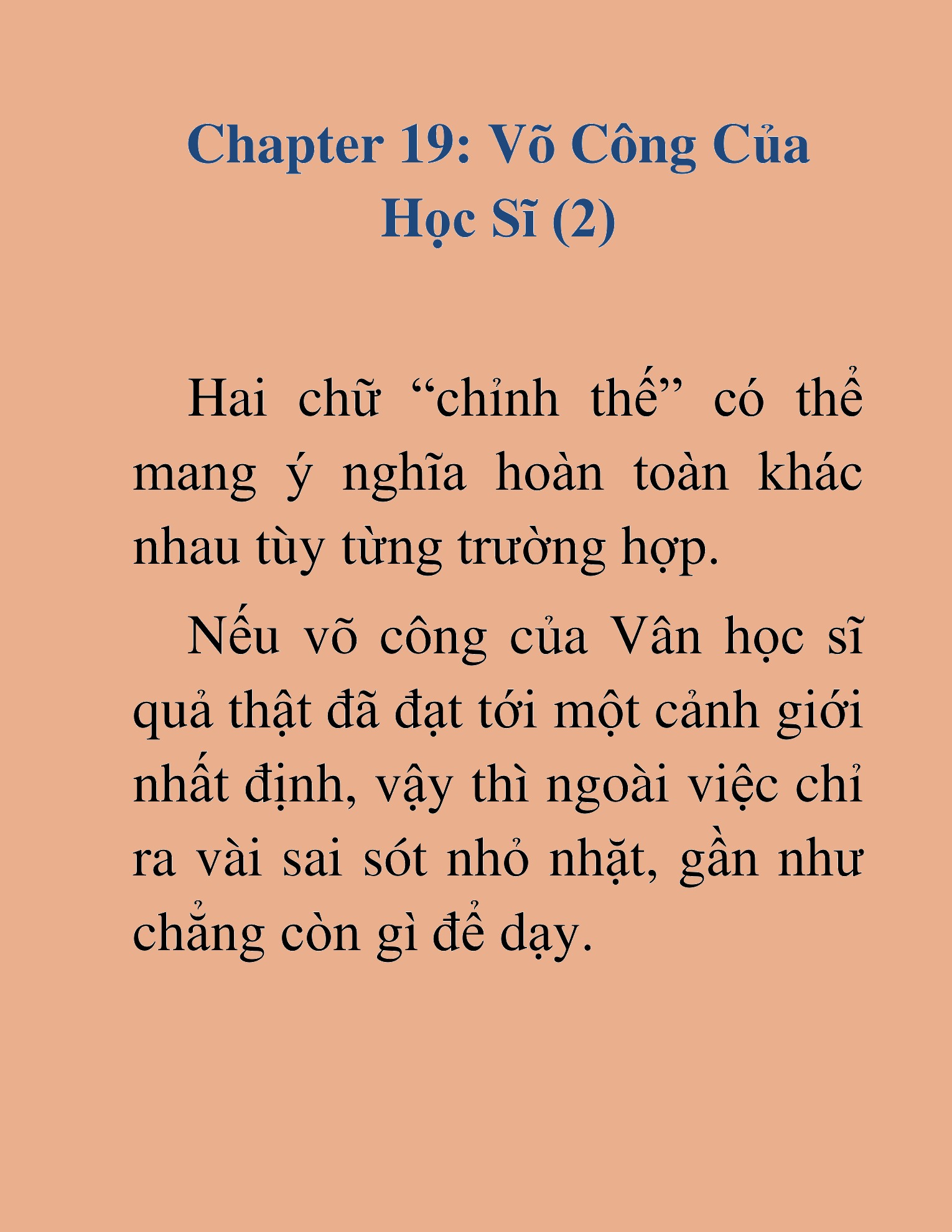 Đọc truyện HAT[NOVEL] Học Sĩ Kiếm - Chap 19