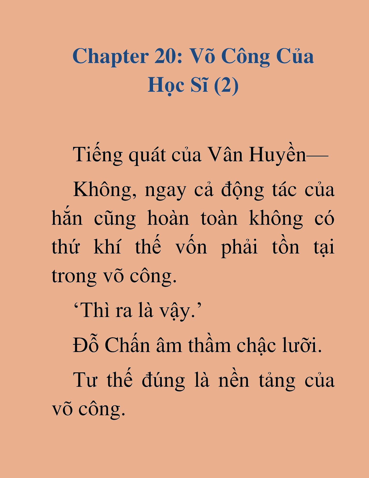 Đọc truyện HAT[NOVEL] Học Sĩ Kiếm - Chap 20