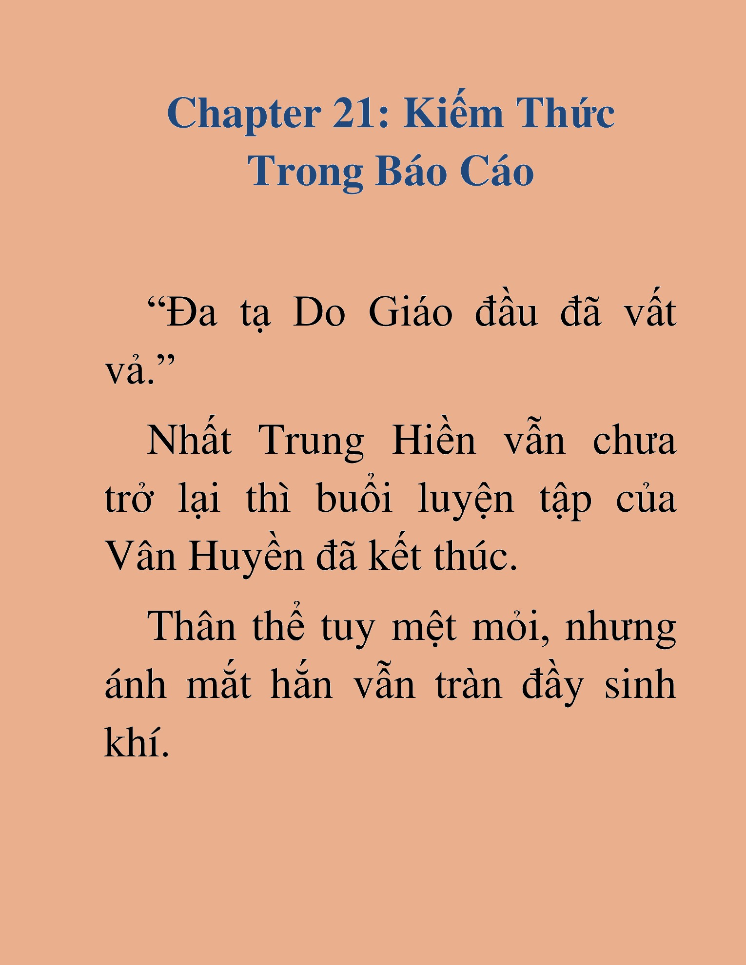 Đọc truyện HAT[NOVEL] Học Sĩ Kiếm - Chap 21