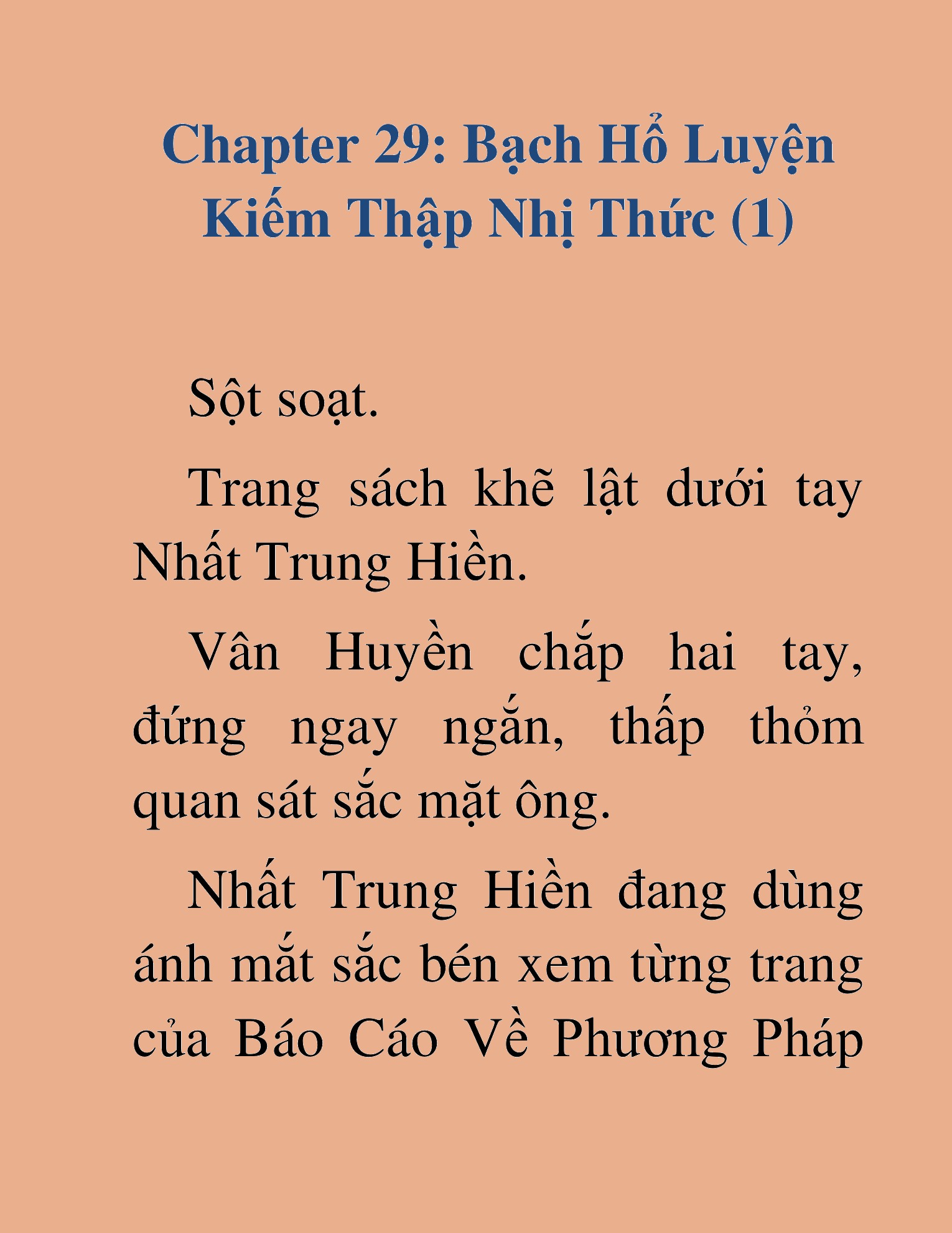 Đọc truyện HAT[NOVEL] Học Sĩ Kiếm - Chap 29