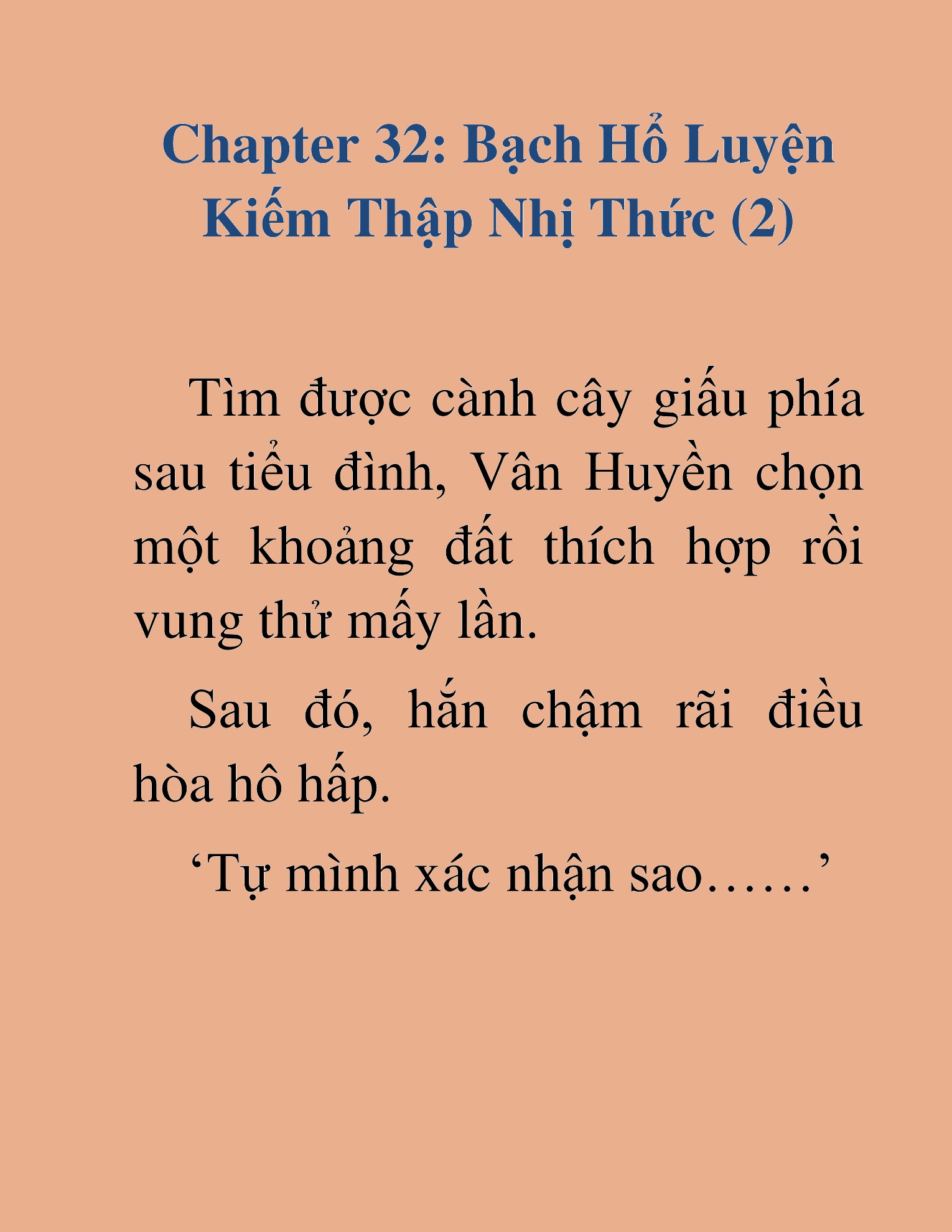 Đọc truyện HAT[NOVEL] Học Sĩ Kiếm - Chap 32
