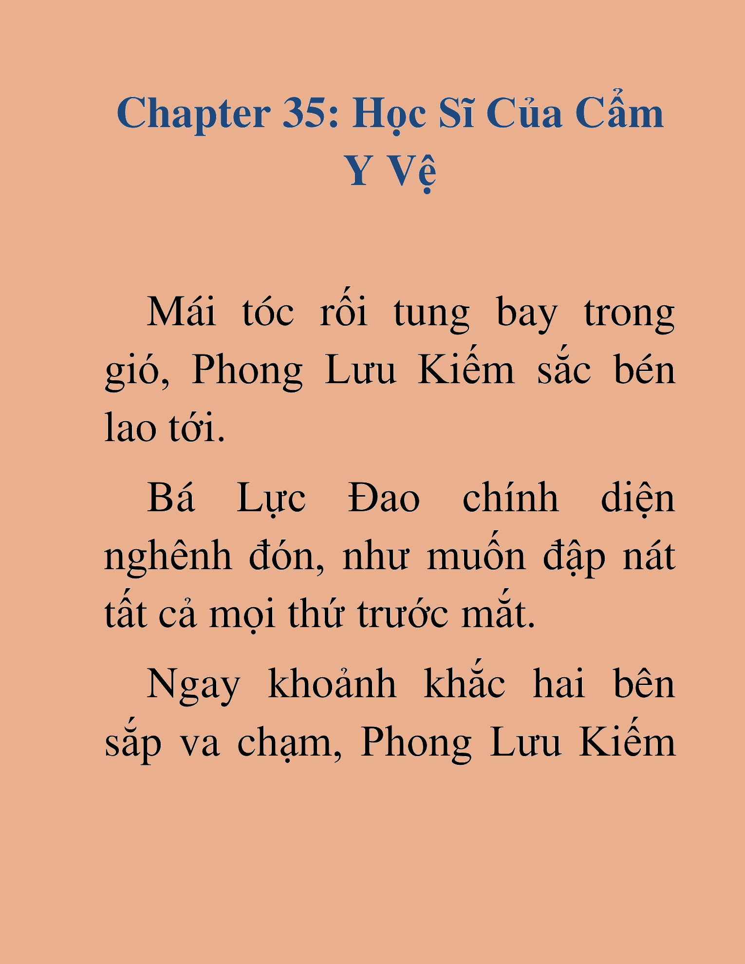 Đọc truyện HAT[NOVEL] Học Sĩ Kiếm - Chap 35