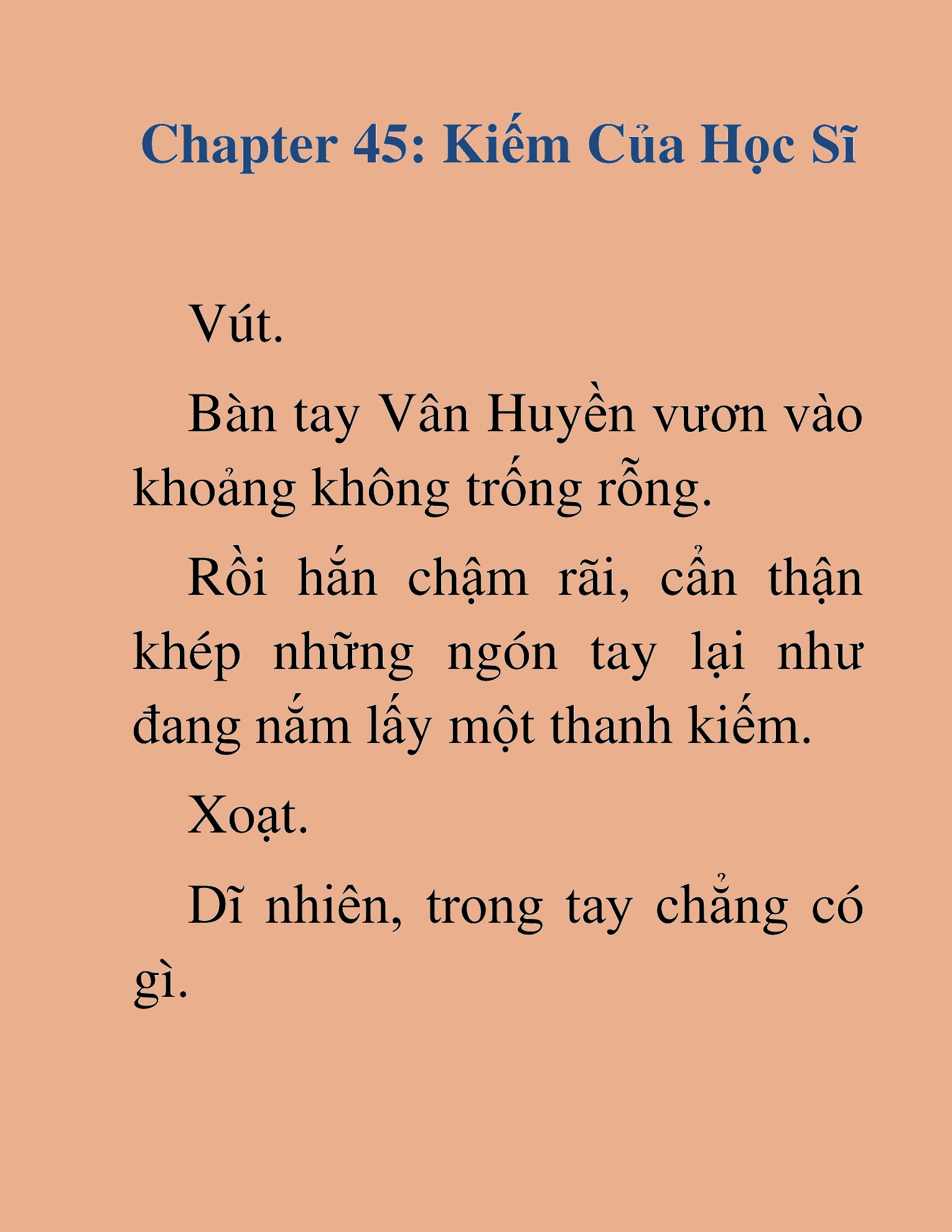 Đọc truyện HAT[NOVEL] Học Sĩ Kiếm - Chap 45