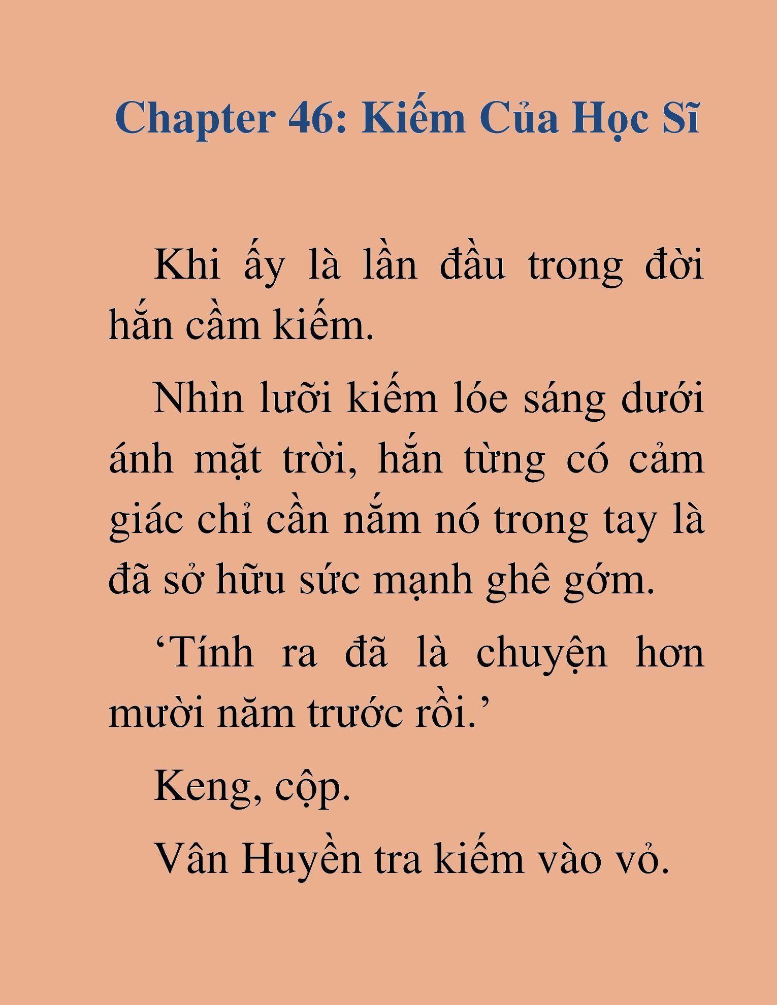 Đọc truyện HAT[NOVEL] Học Sĩ Kiếm - Chap 46
