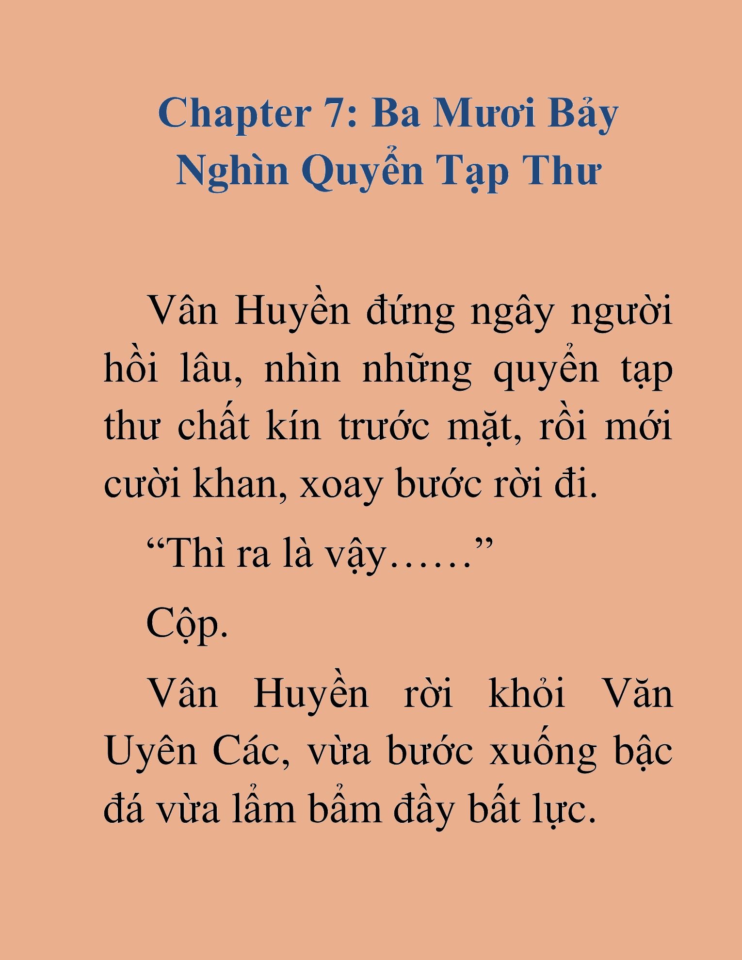 Đọc truyện HAT[NOVEL] Học Sĩ Kiếm - Chap 7