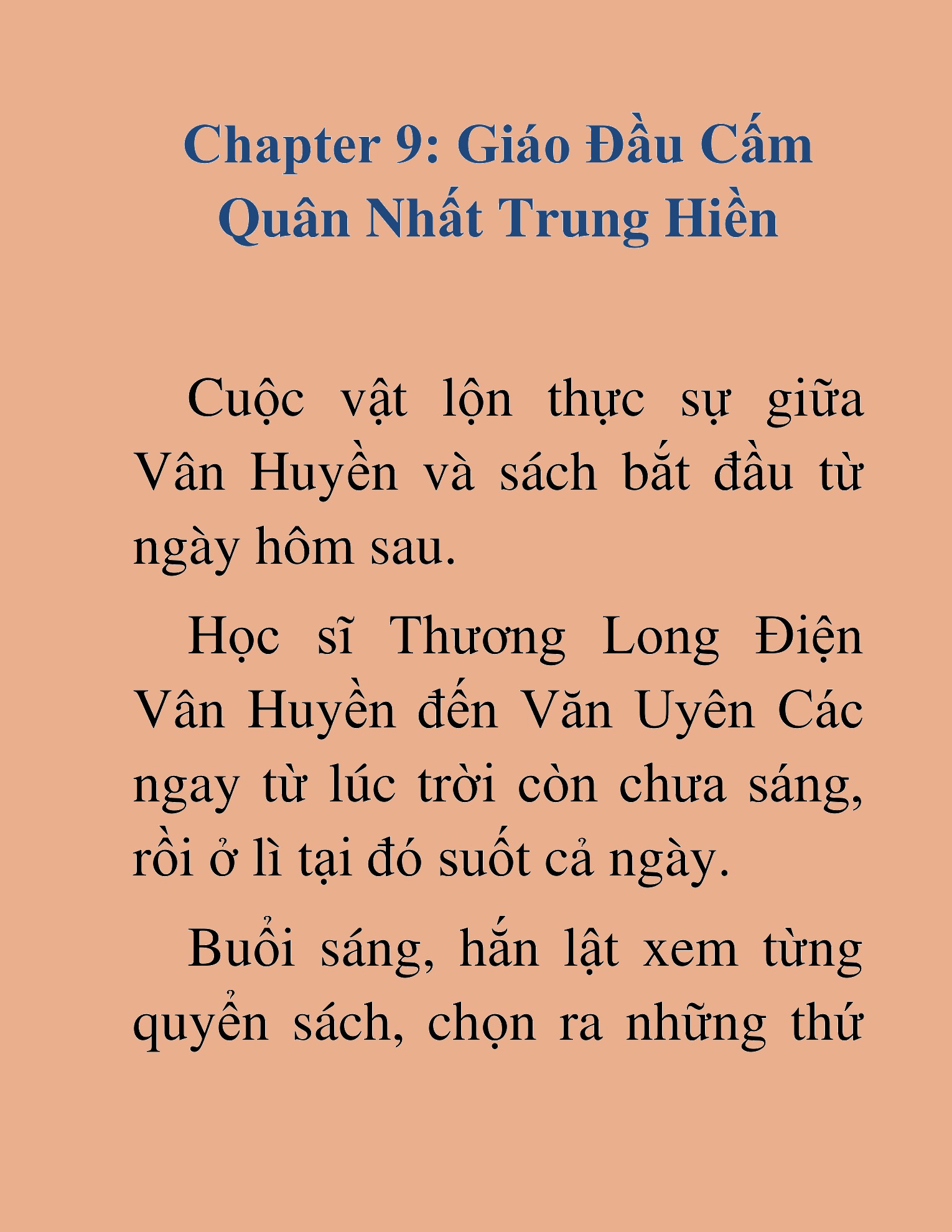 Đọc truyện HAT[NOVEL] Học Sĩ Kiếm - Chap 9