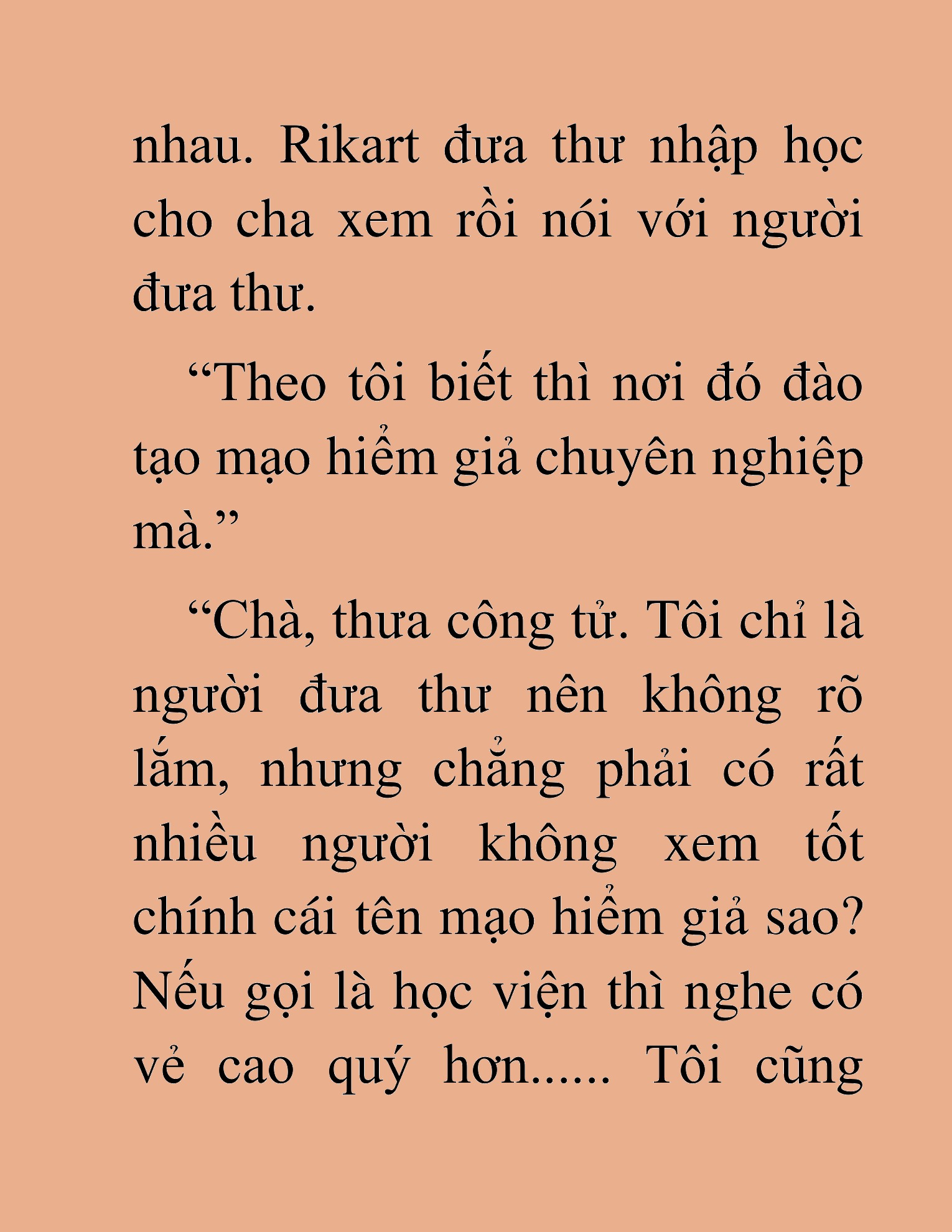 Đọc truyện HAT[NOVEL] Khúc Ca Của Dũng Giả - Chap 12