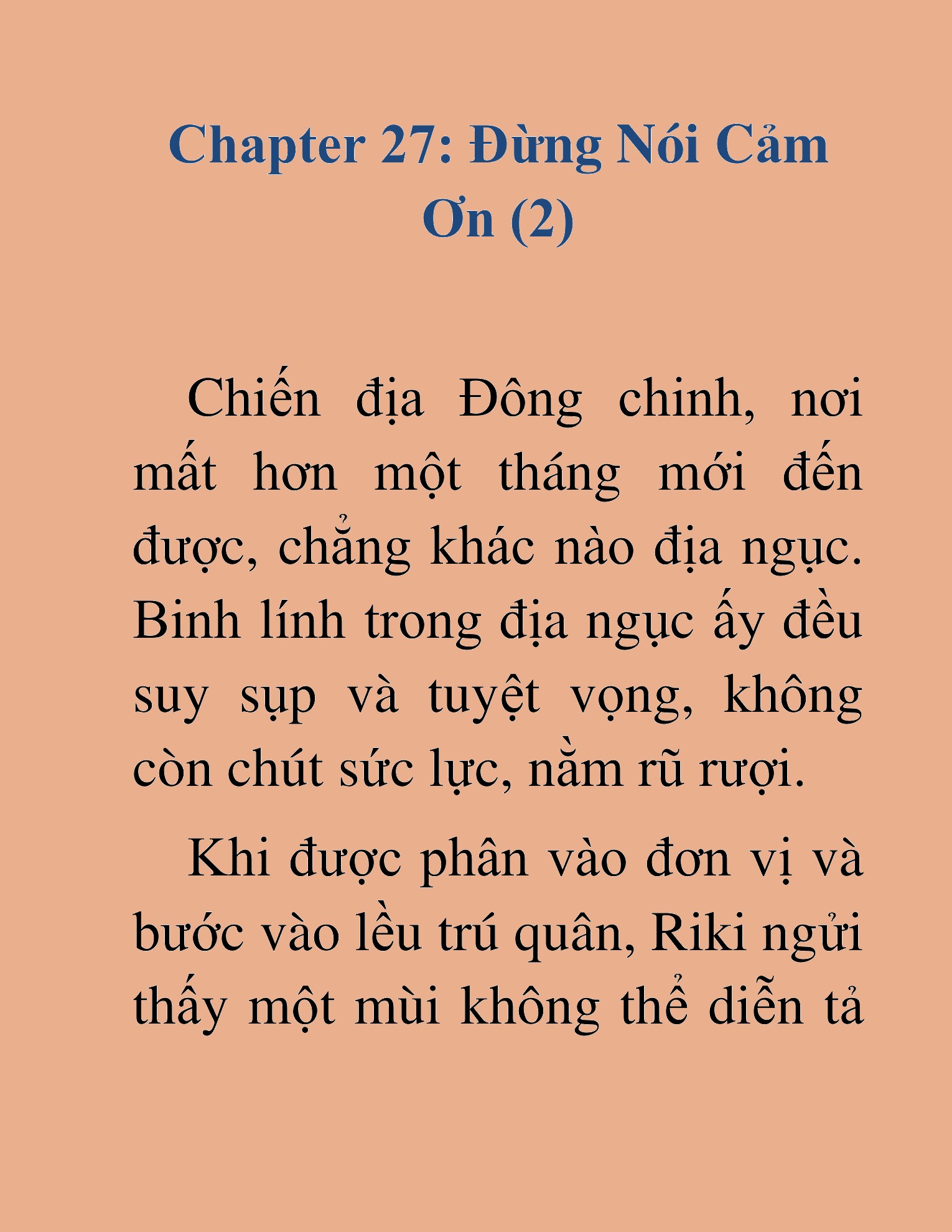 Đọc truyện HAT[NOVEL] Khúc Ca Của Dũng Giả - Chap 27