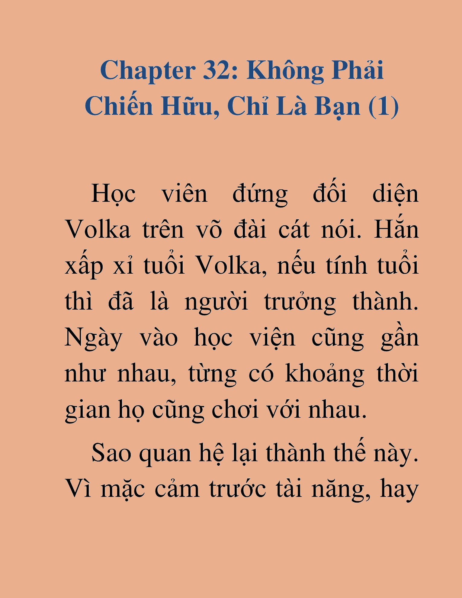 Đọc truyện HAT[NOVEL] Khúc Ca Của Dũng Giả - Chap 32
