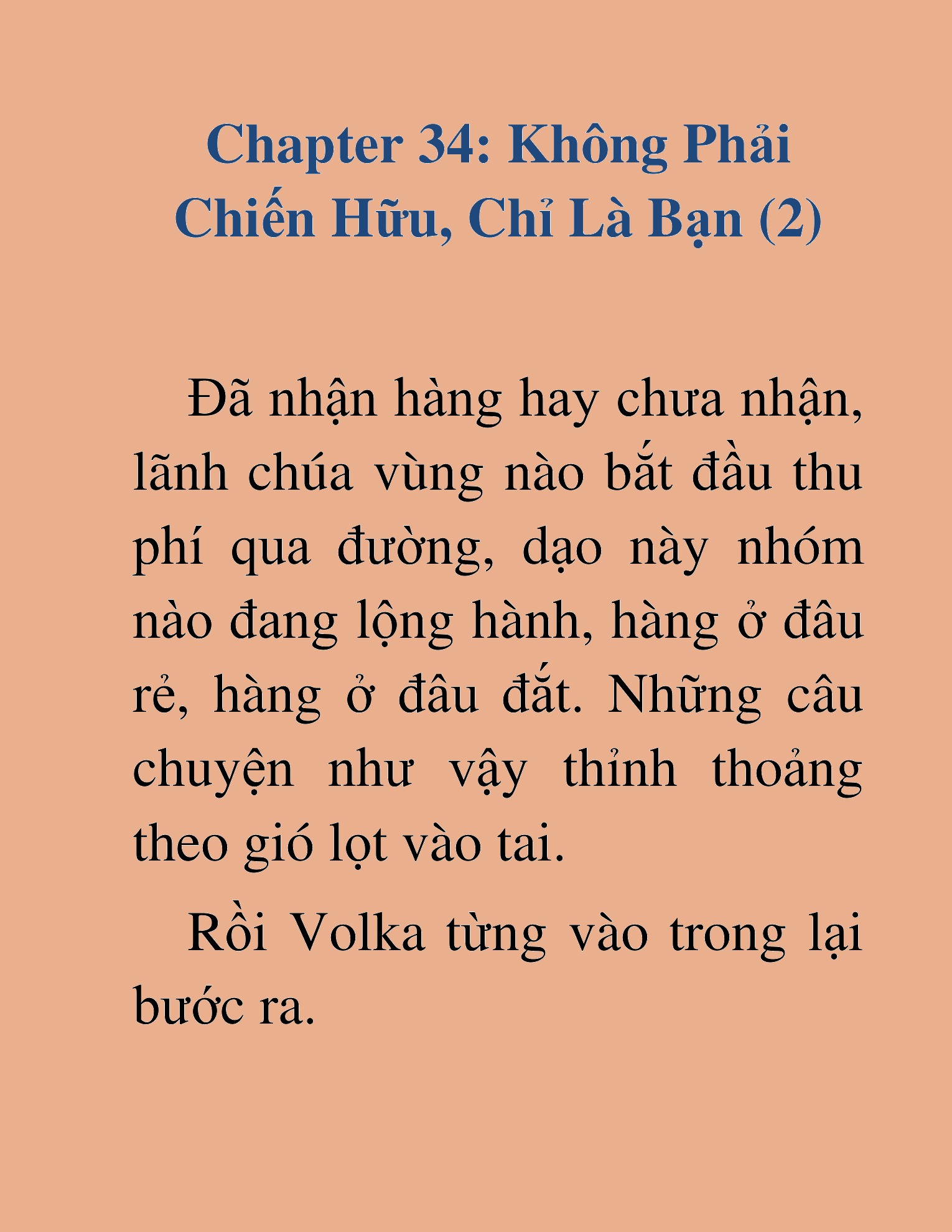Đọc truyện HAT[NOVEL] Khúc Ca Của Dũng Giả - Chap 34