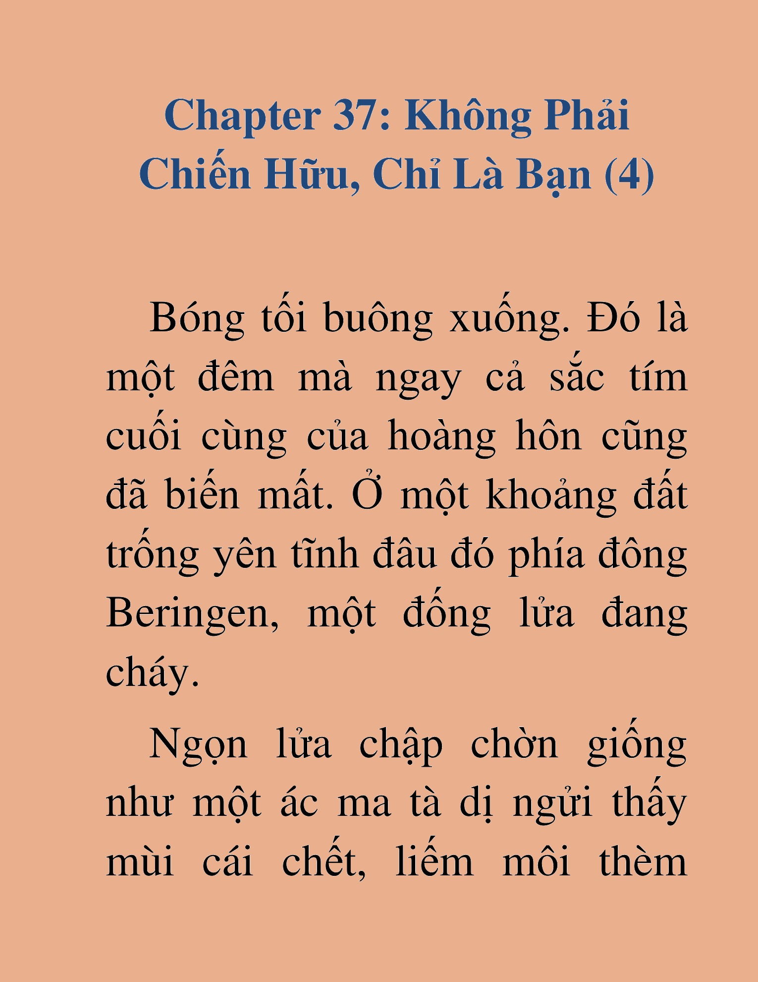 Đọc truyện HAT[NOVEL] Khúc Ca Của Dũng Giả - Chap 37