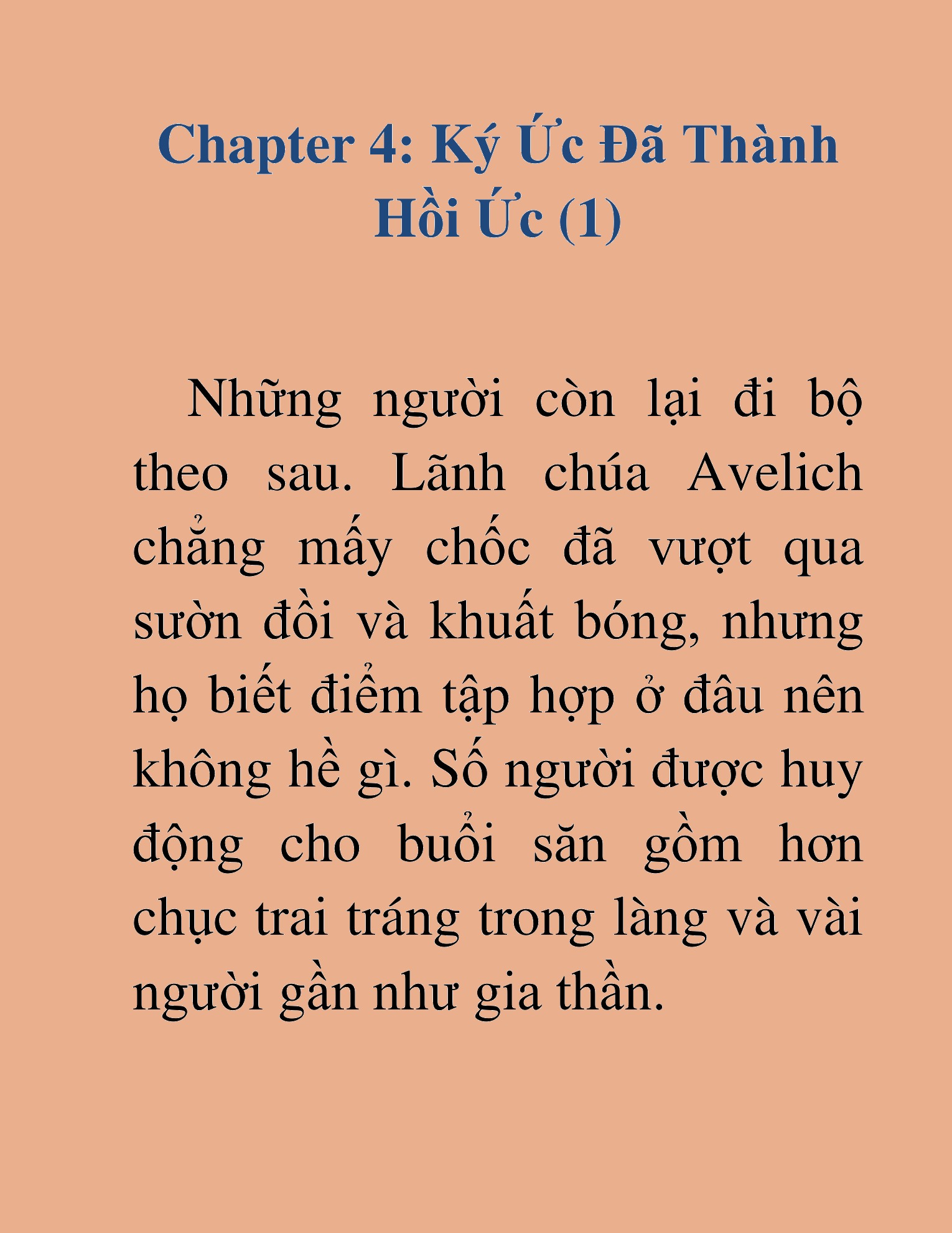 Đọc truyện HAT[NOVEL] Khúc Ca Của Dũng Giả - Chap 4