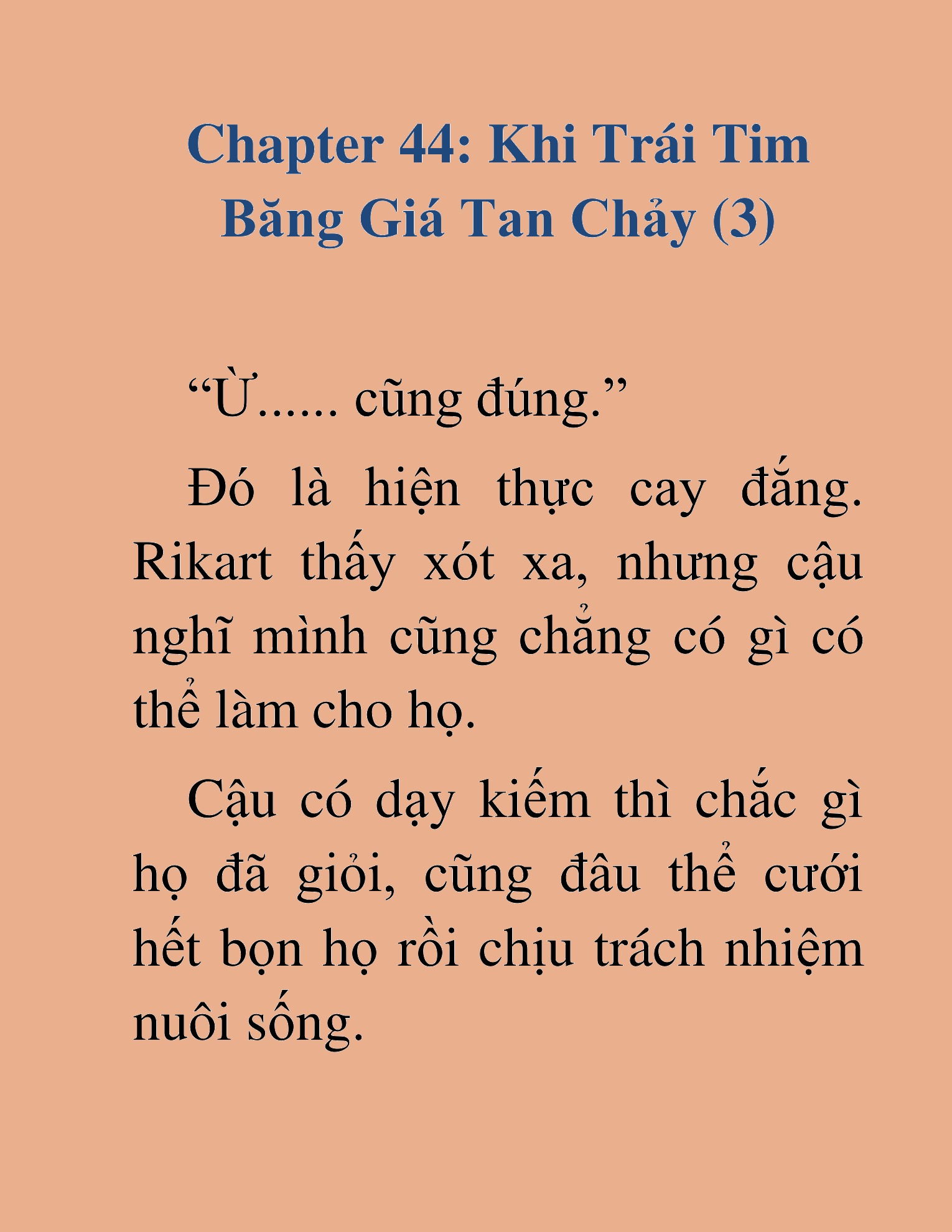 Đọc truyện HAT[NOVEL] Khúc Ca Của Dũng Giả - Chap 44