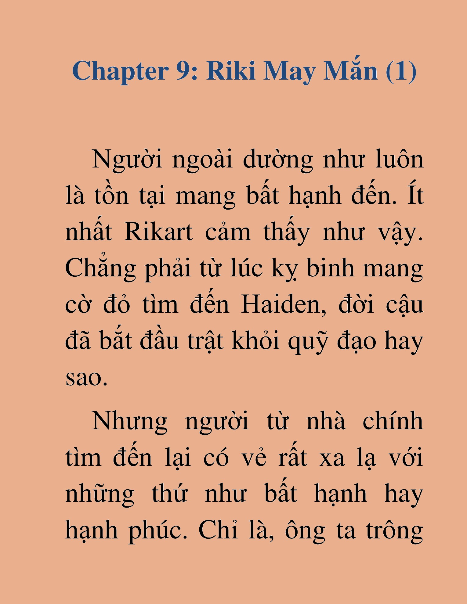 Đọc truyện HAT[NOVEL] Khúc Ca Của Dũng Giả - Chap 9