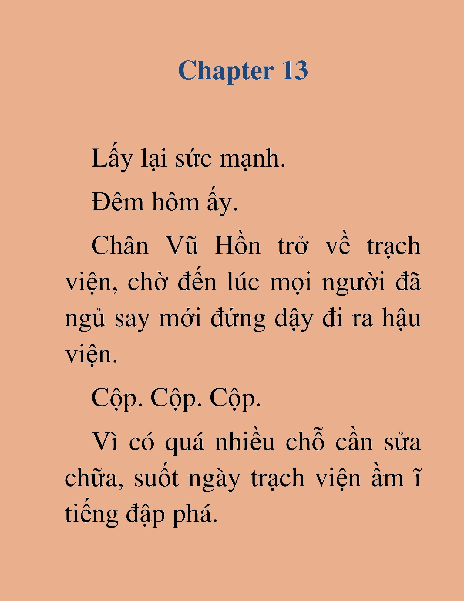 Đọc truyện HAT[novel] Kiếm Ma Hồi Hương - Chap 13