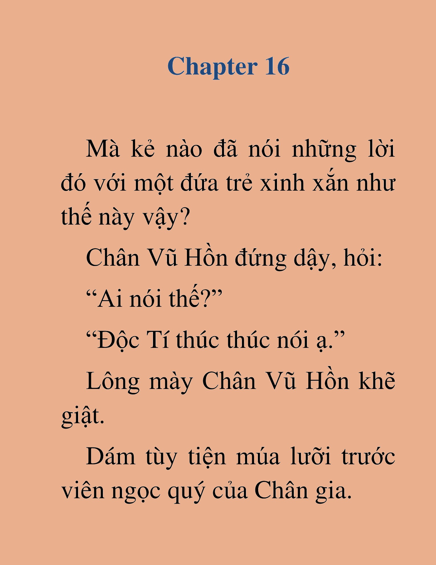 Đọc truyện HAT[novel] Kiếm Ma Hồi Hương - Chap 16