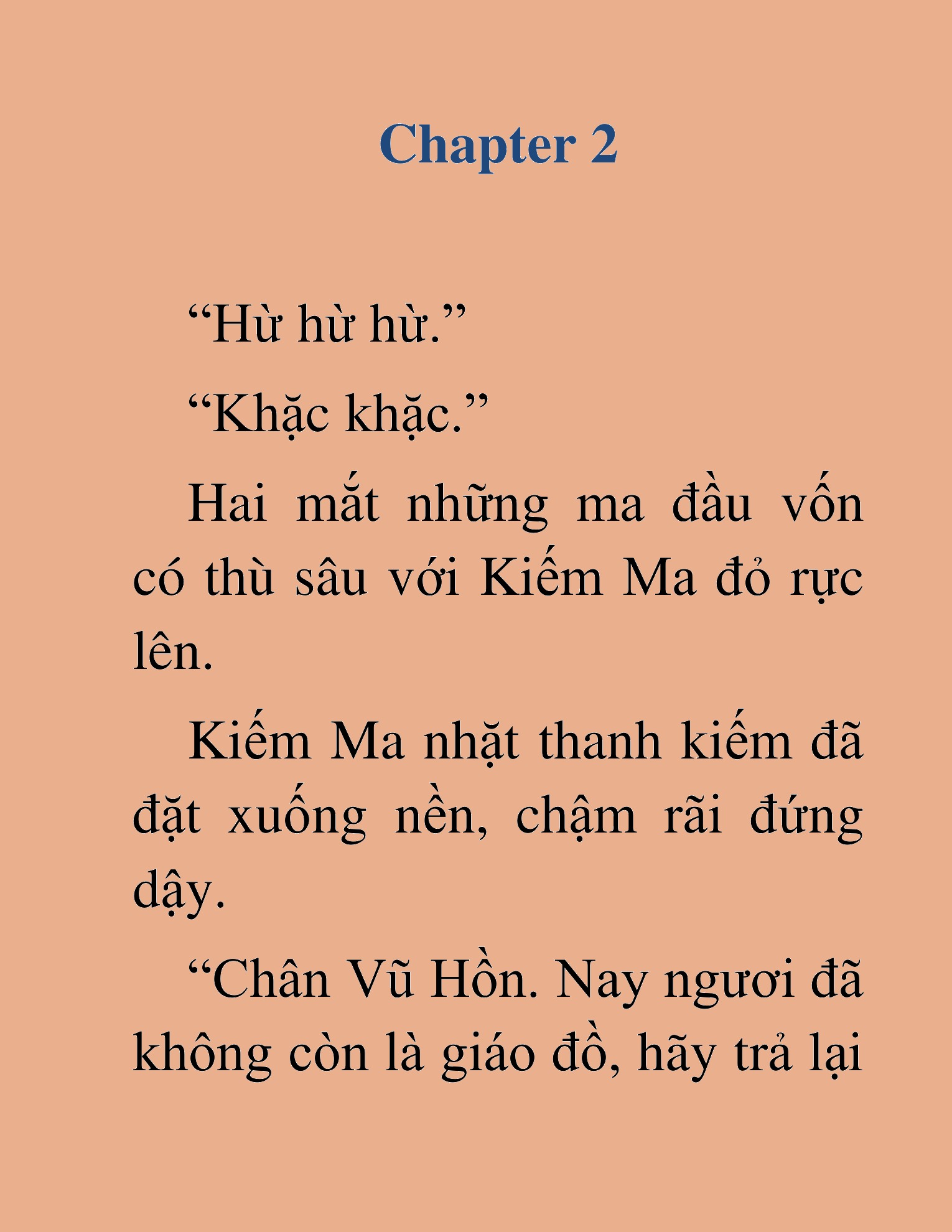 Đọc truyện HAT[novel] Kiếm Ma Hồi Hương - Chap 2